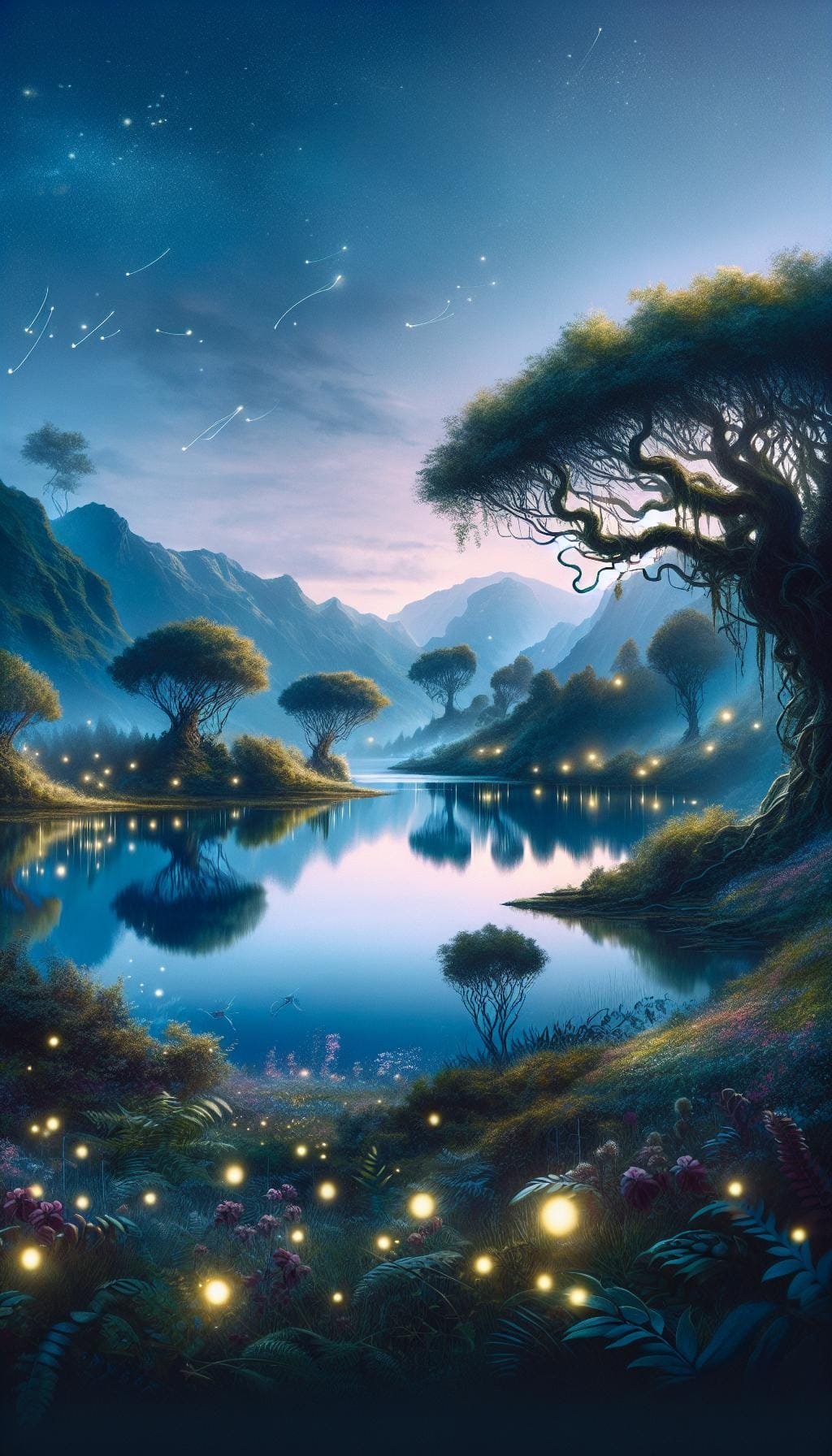 Sous le Ciel des Étoiles Filantes