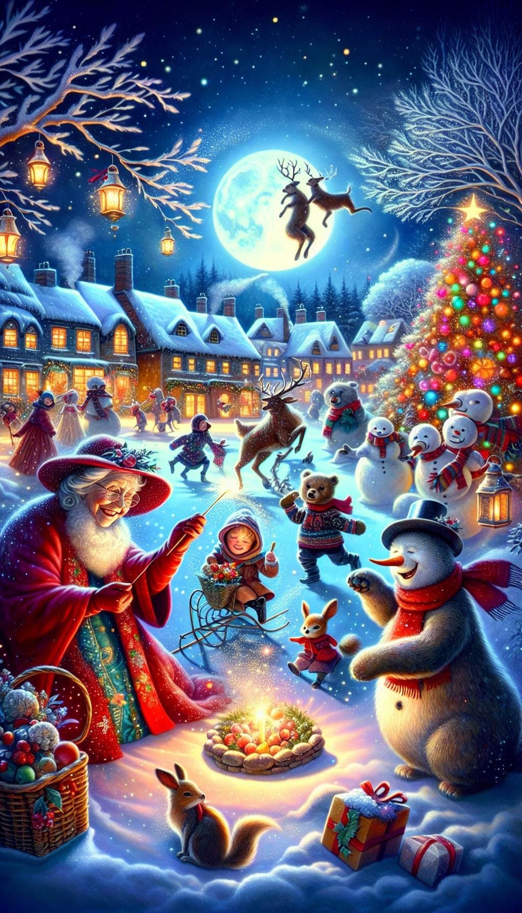 A Whimsical Winter Night