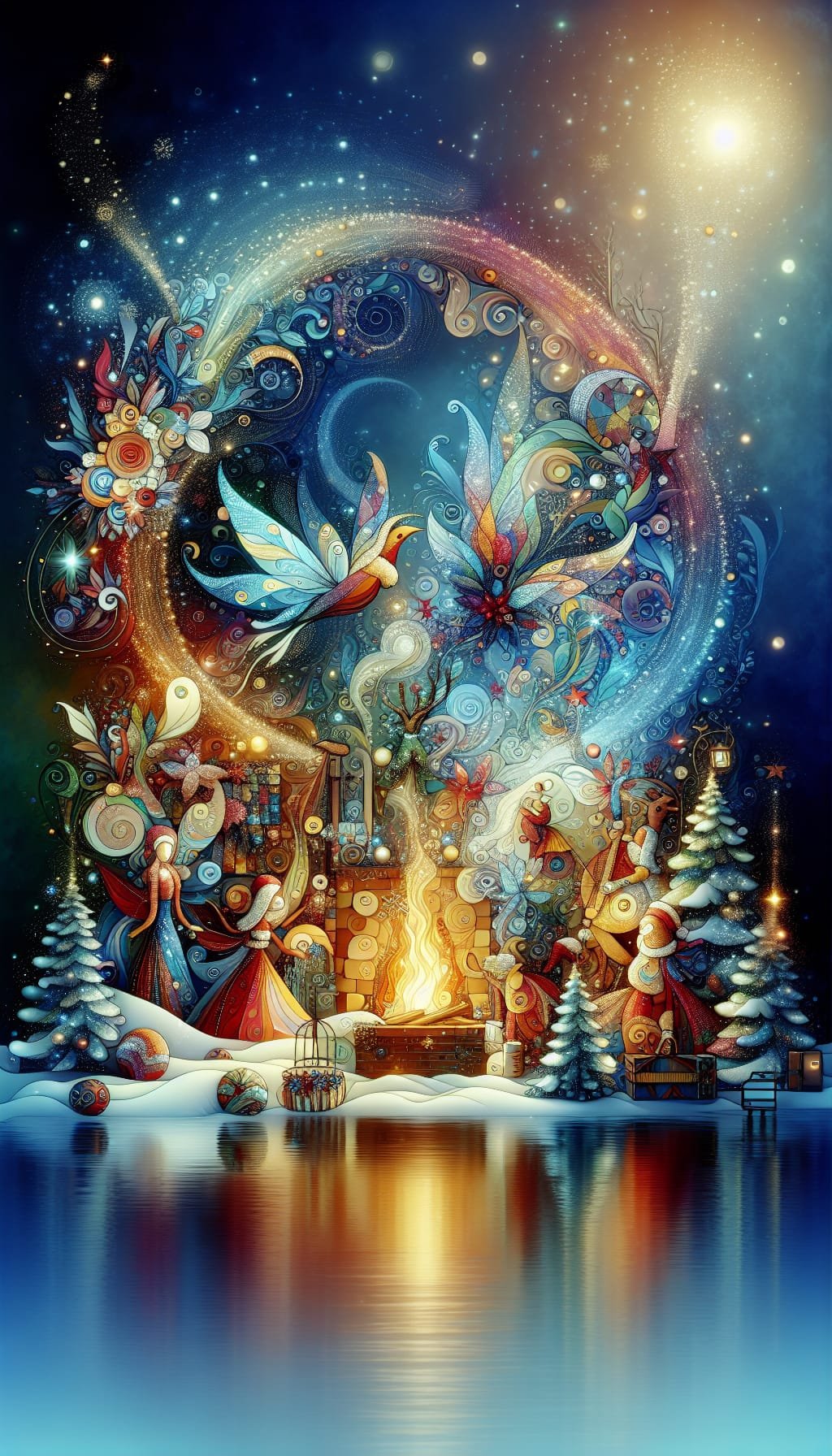 A Winter's Dream: A Celebration of Light and Color