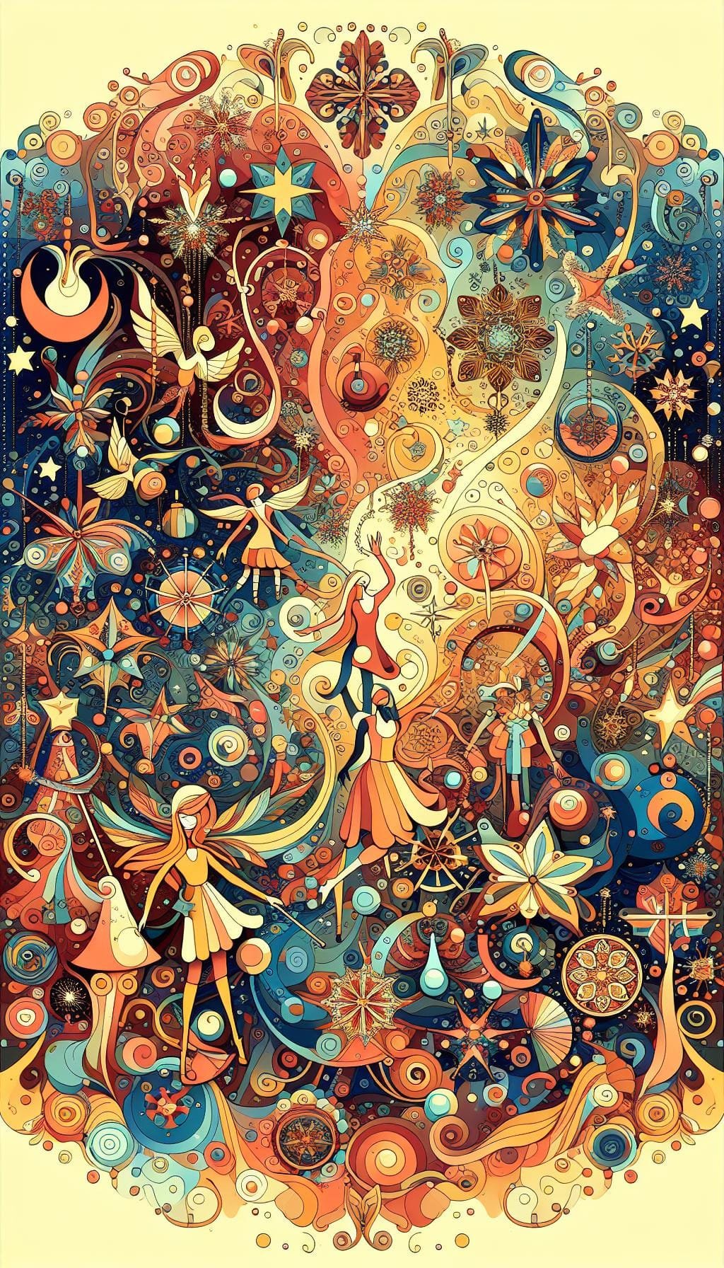 Danse des Couleurs dans le Rêve