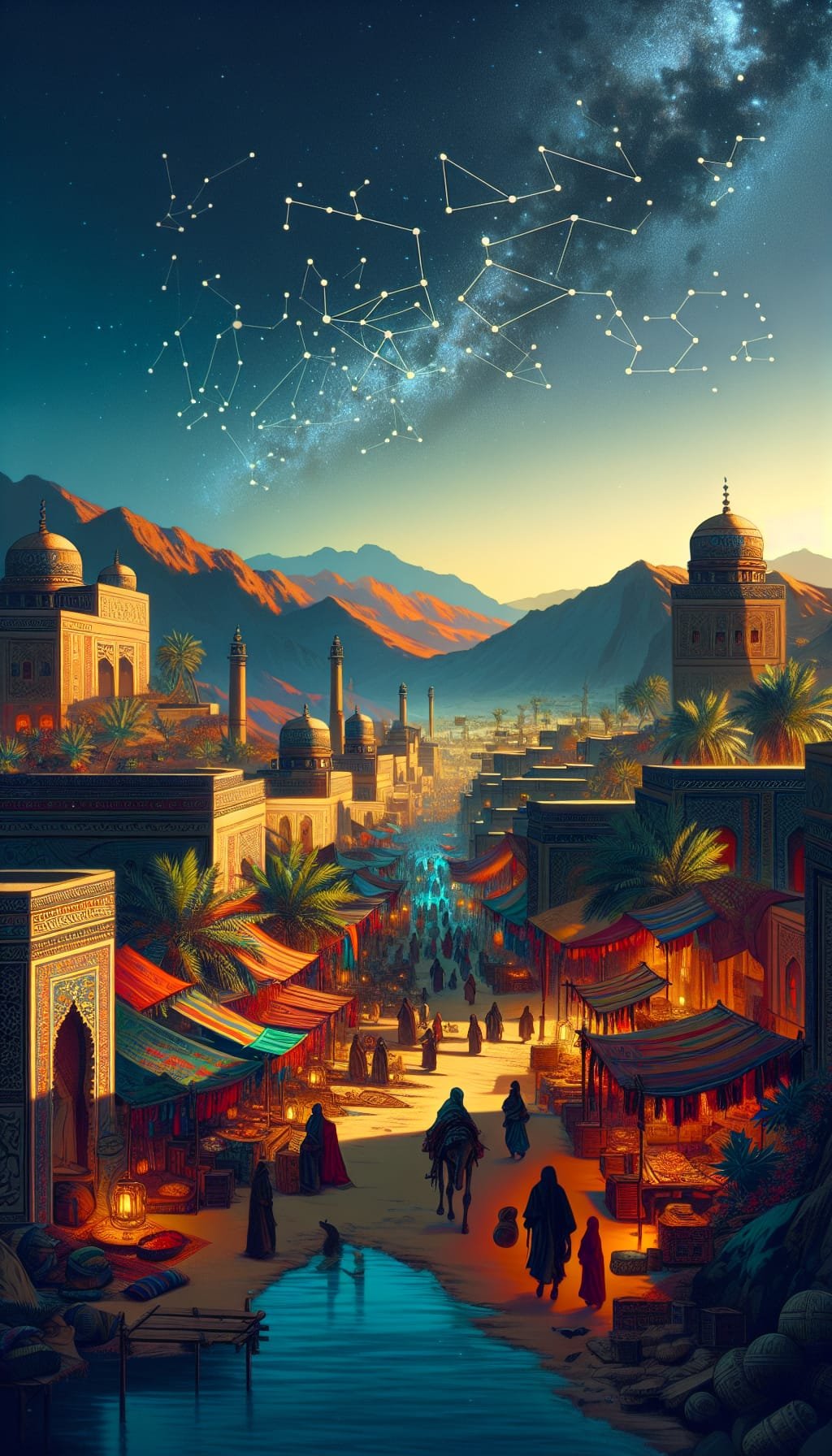 Étoiles de l'Oasis: Une Nuit Magique