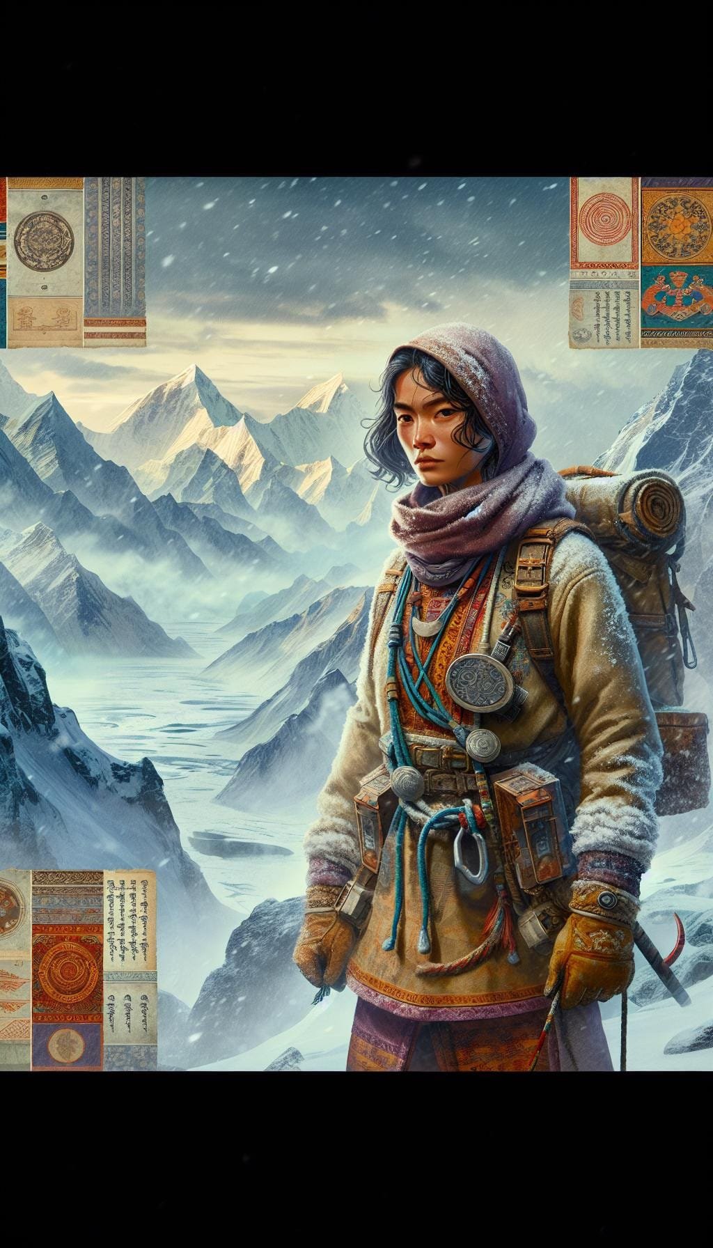 L'Ascension du Courage : Un Voyage à Travers les Tempêtes