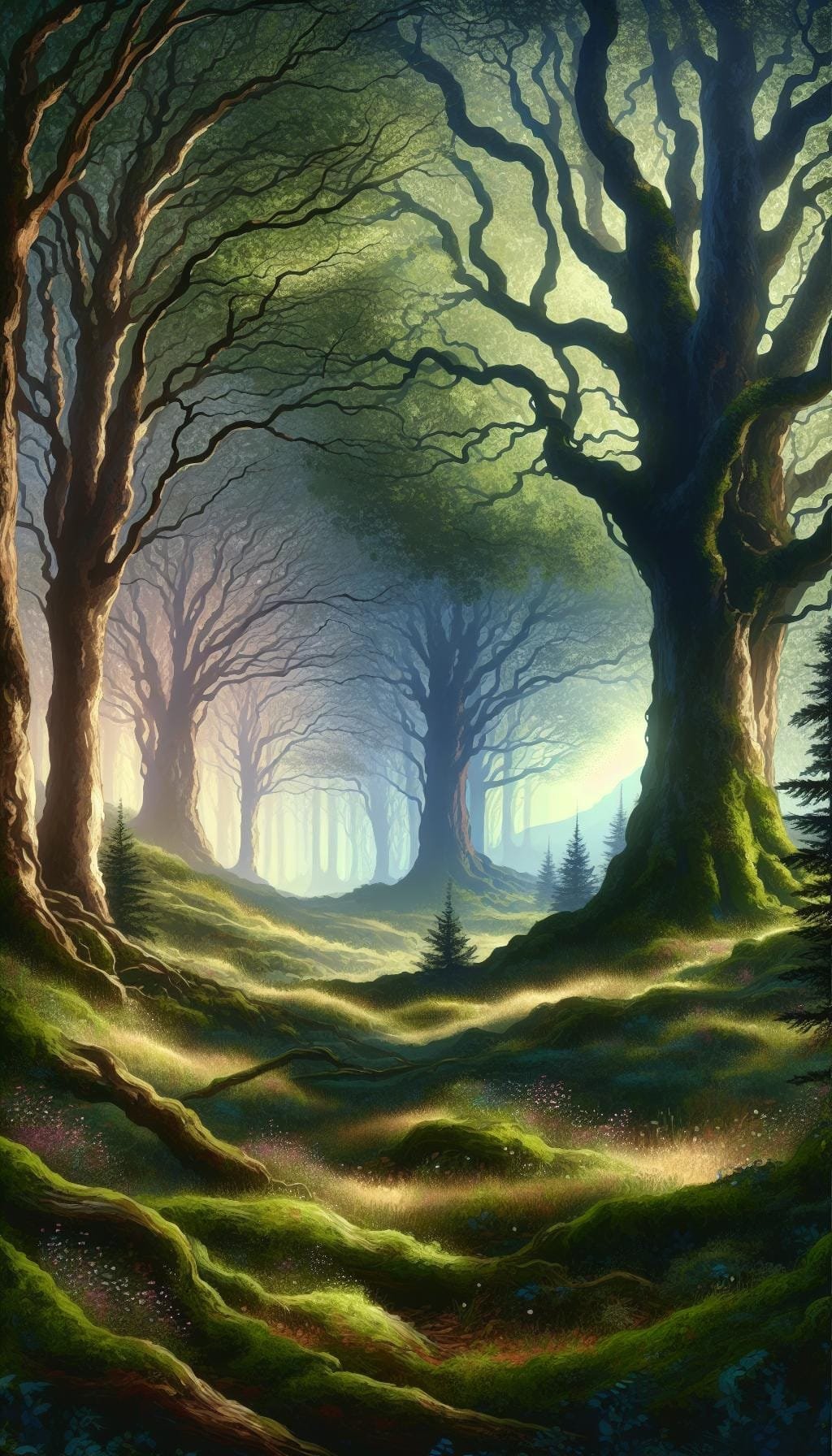 L'Enigme de la Forêt Lumineuse