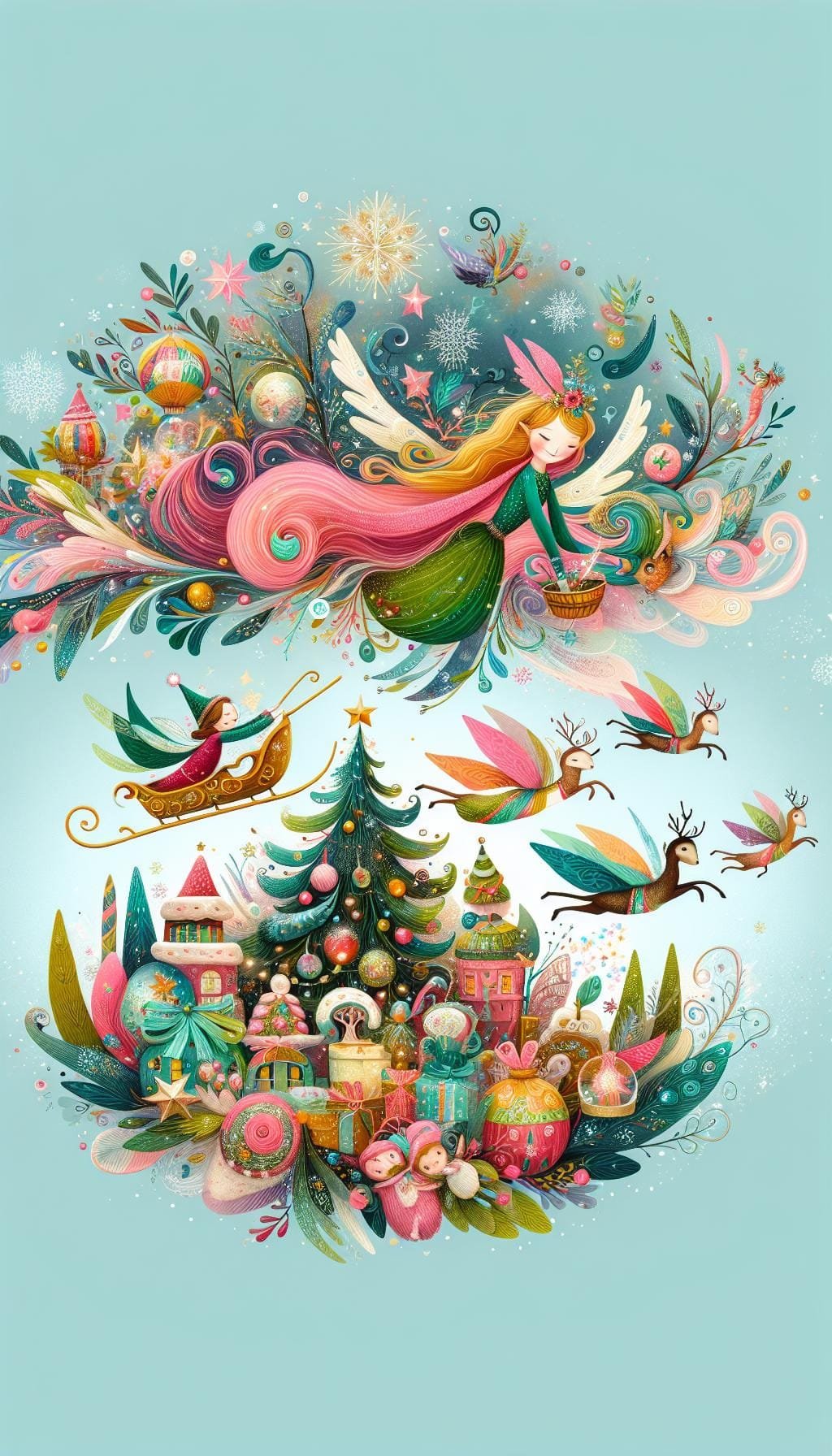 La Magie de Noël : Une Nuit Étoilée