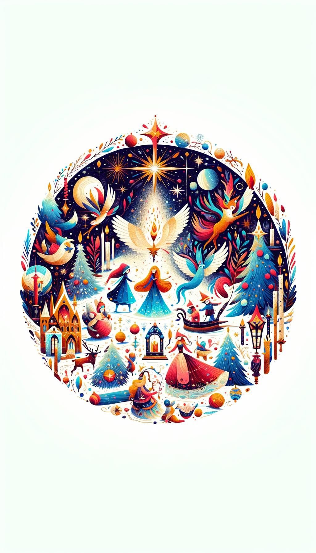 La Magie de Noël : Une Nuit Étoilée