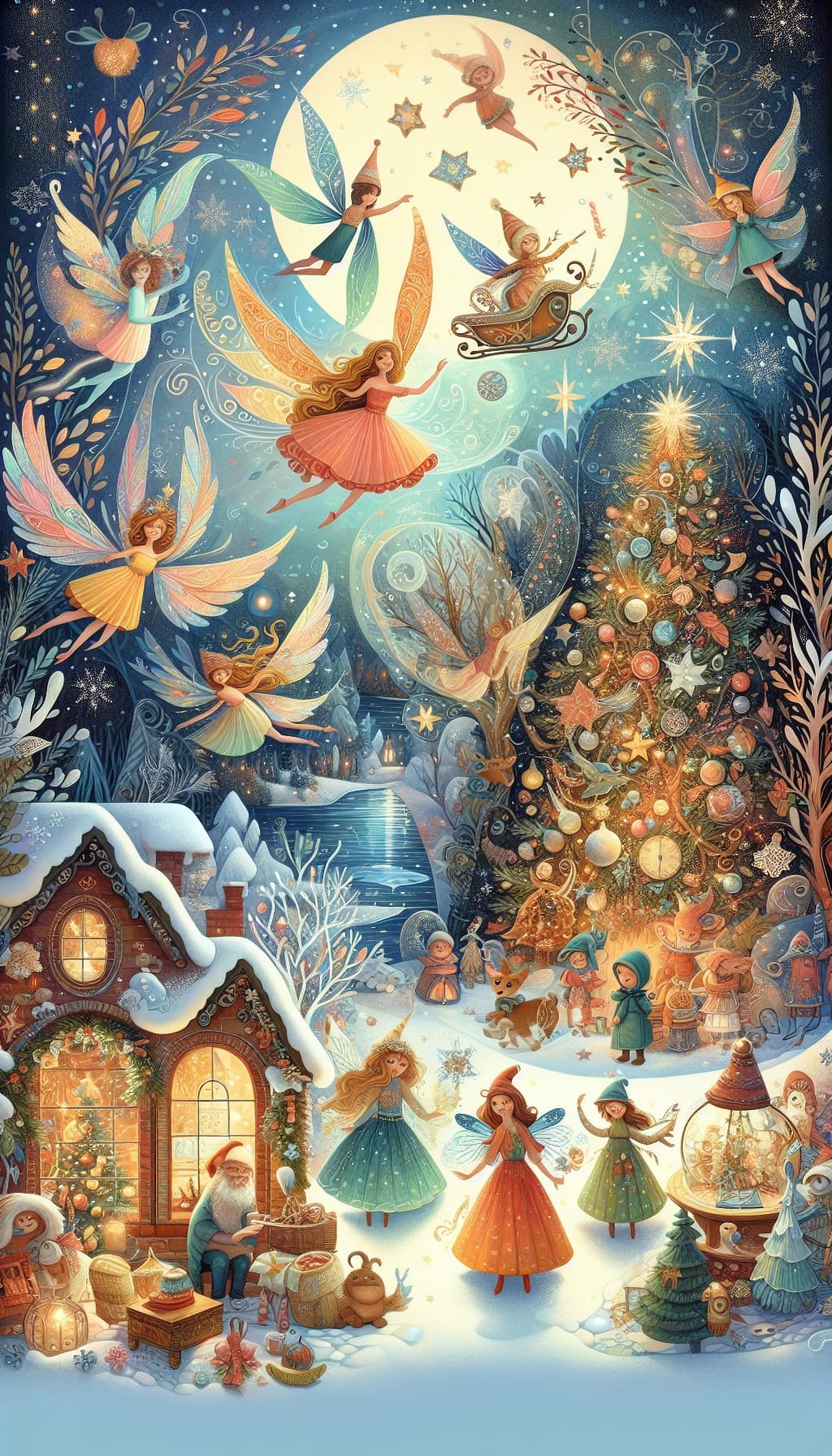 La Magie de Noël au Chalet Enchanté