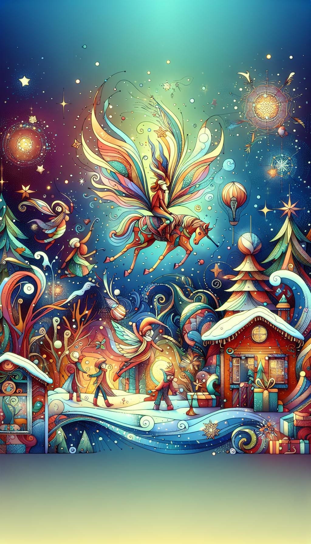 La Magie des Étoiles d'Hiver