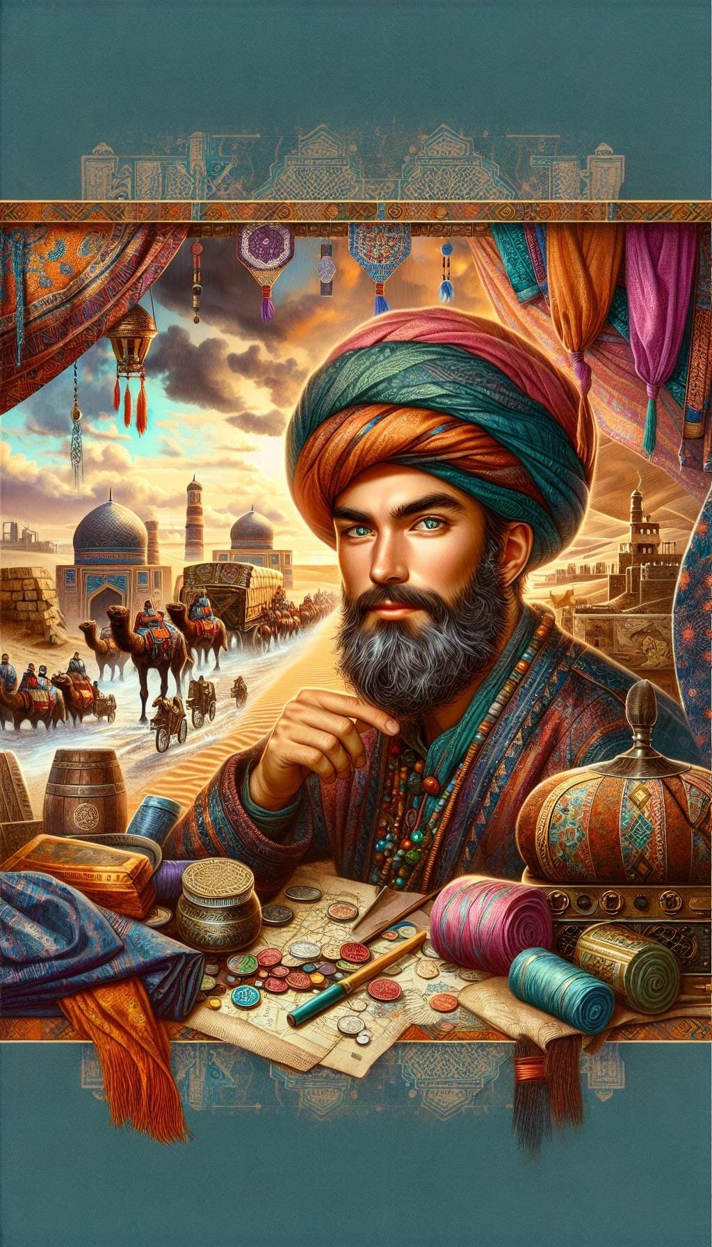 Le Maître du Commerce des Étoffes