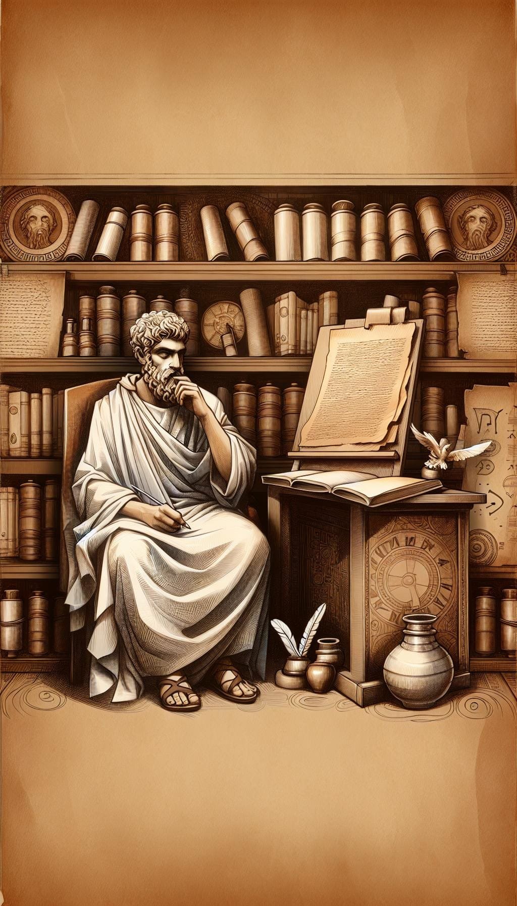 Le Scribe des Savoirs Anciens