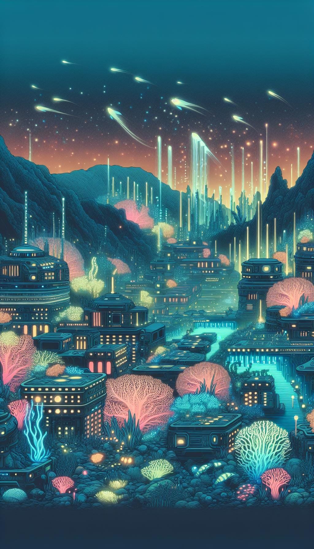 Les Lumières de l'Atlantide Écarlate