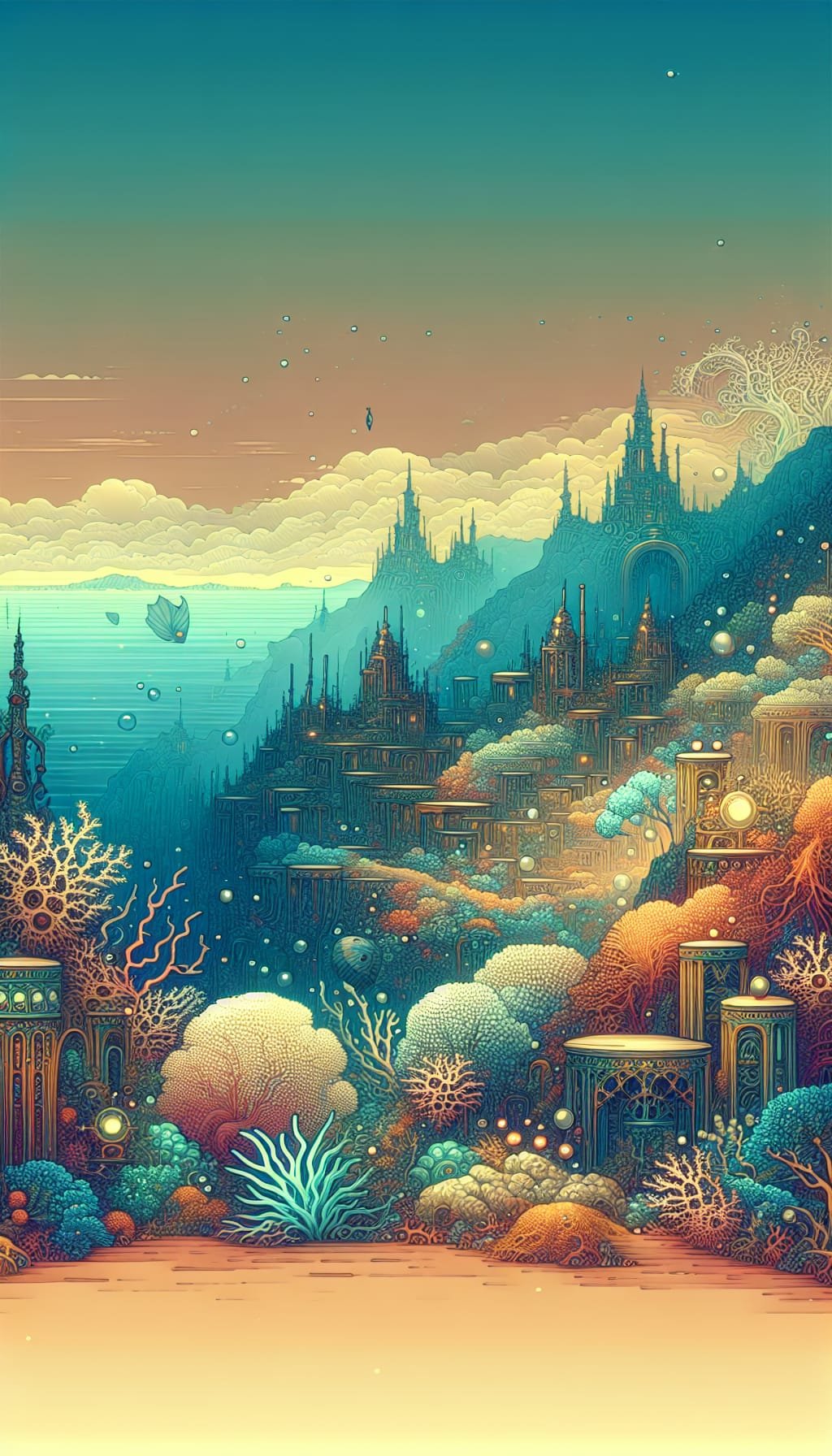 Les Ruines d'Atlantis Émeraude