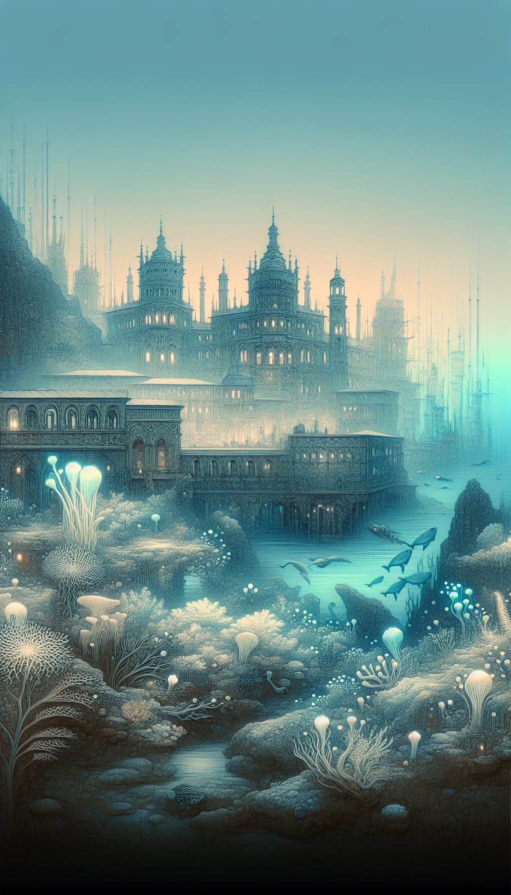 Les Ruines d'Atlantis : Un Voyage sous-marin