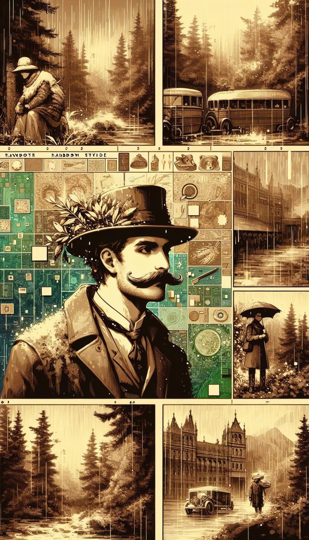 Mystères sous la pluie