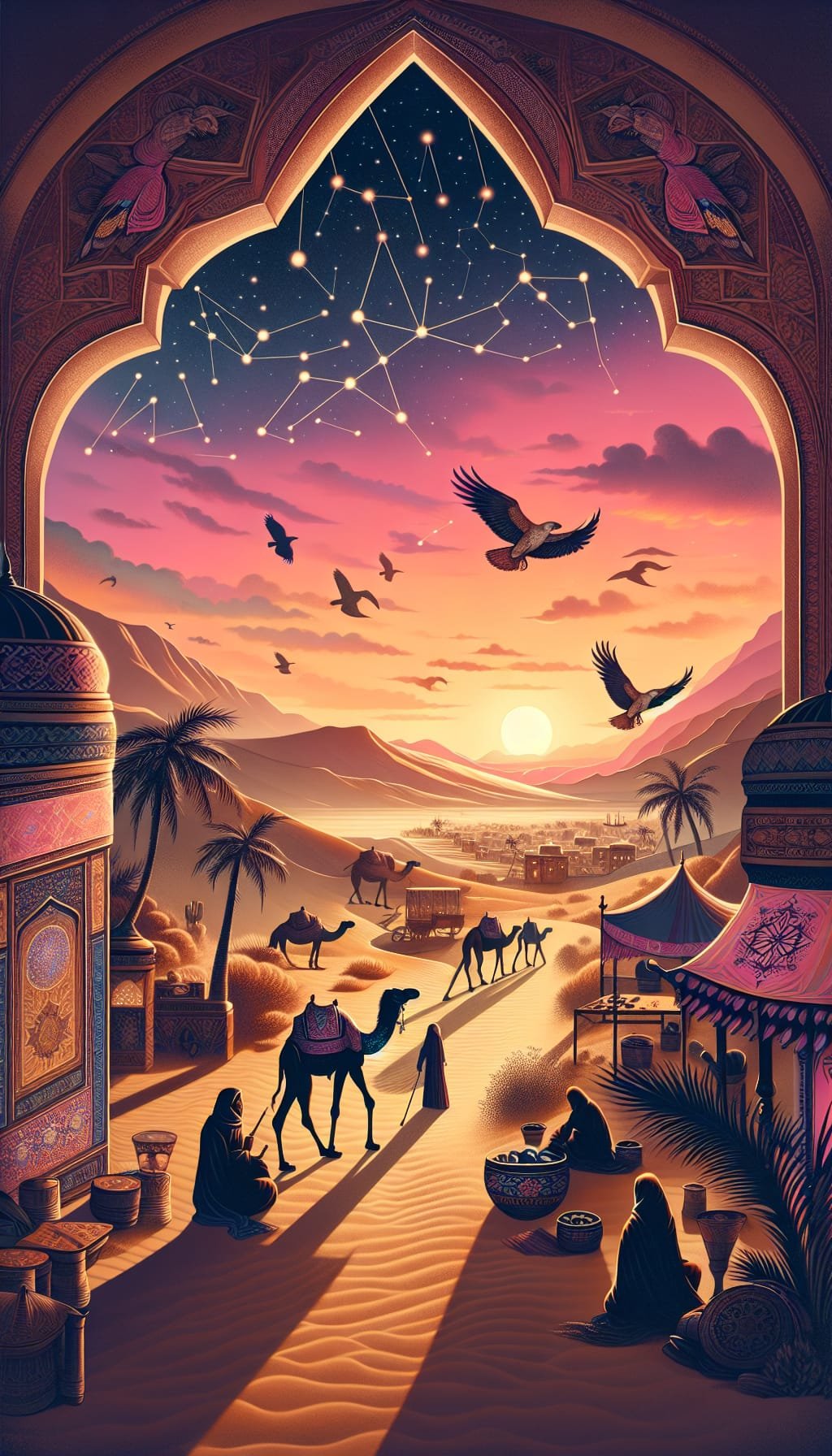 Sous les Étoiles du Désert