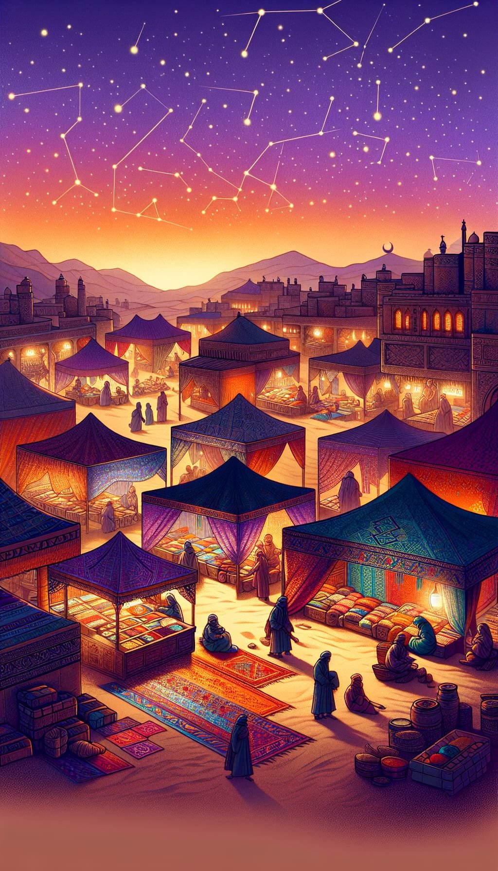 Sous les Étoiles du Souk: La Nuit Magique