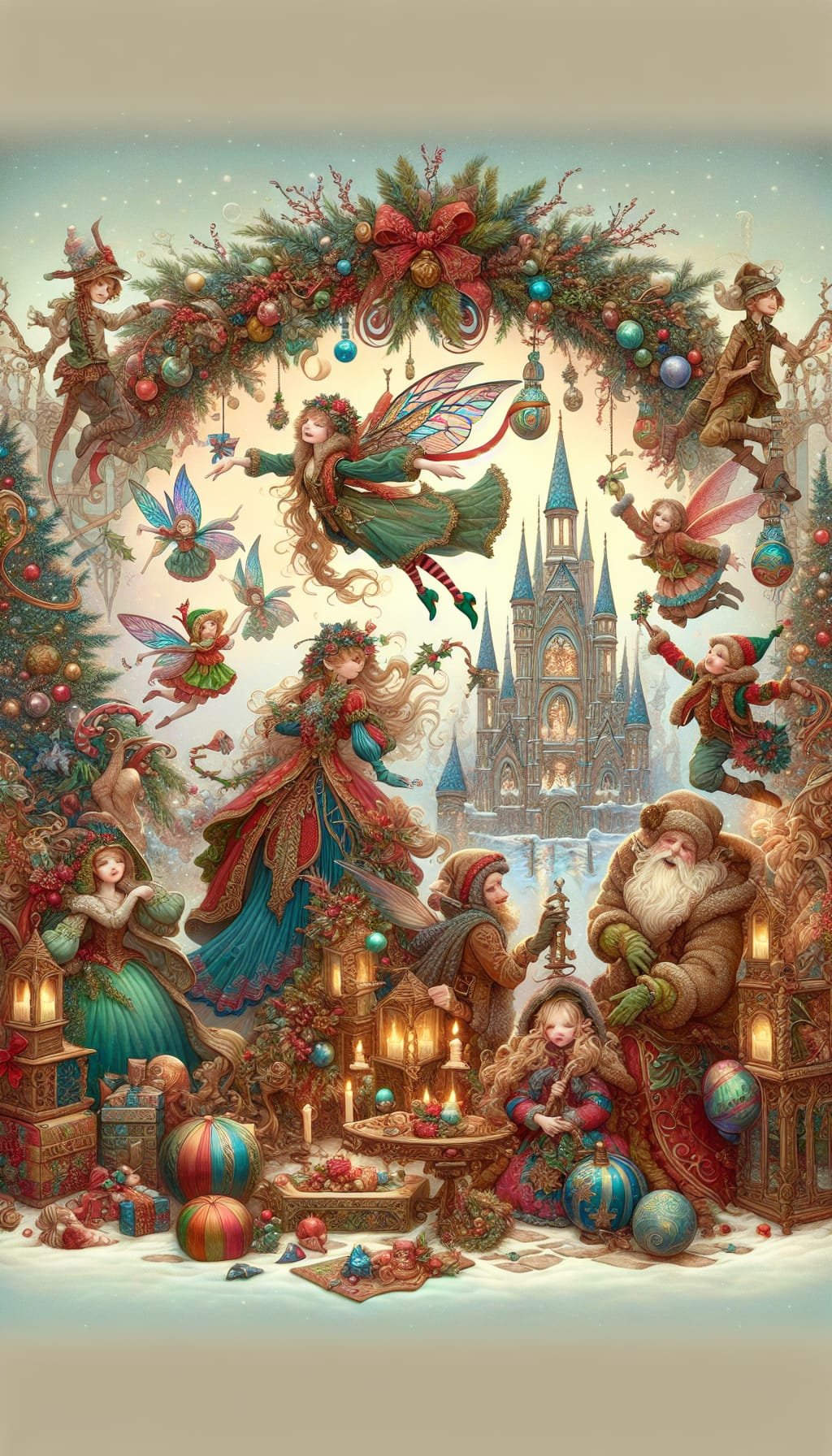 A Whimsical Christmas Gathering