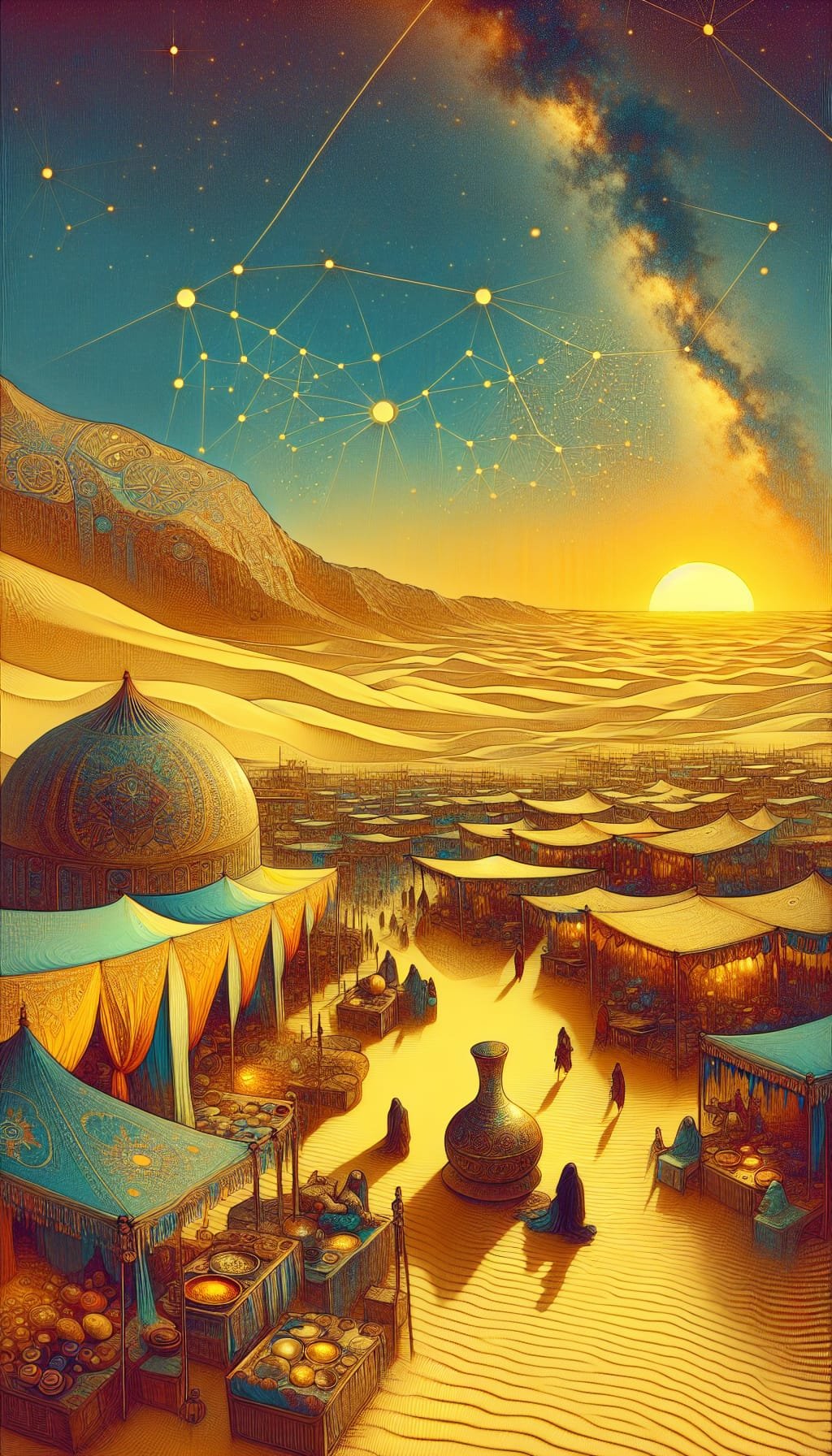 Dans les Sables Étoilés