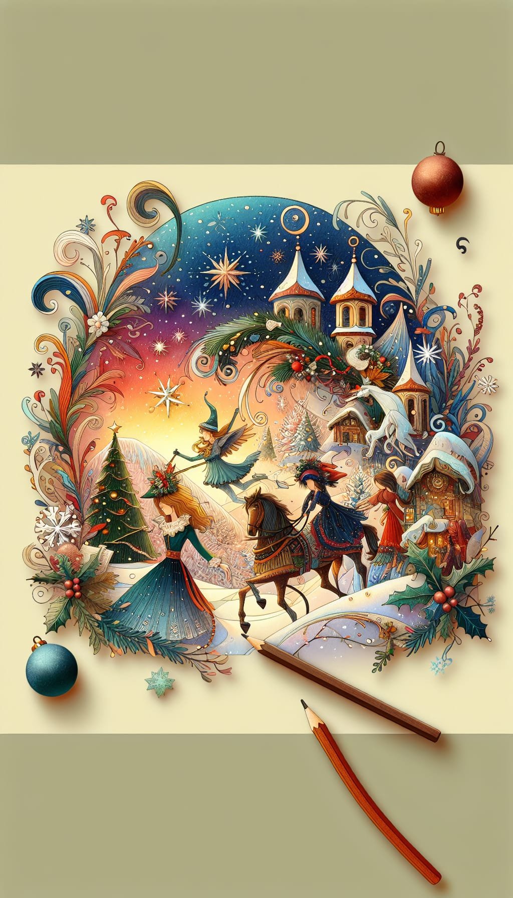 La Danse des Étoiles Enneigées