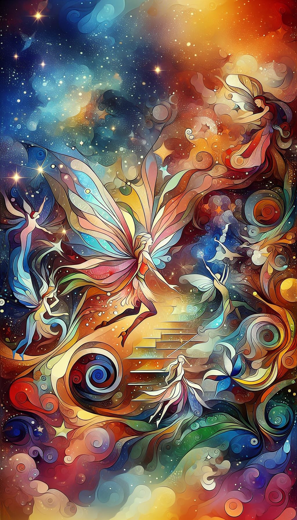 La Danse des Étoiles Éthérées