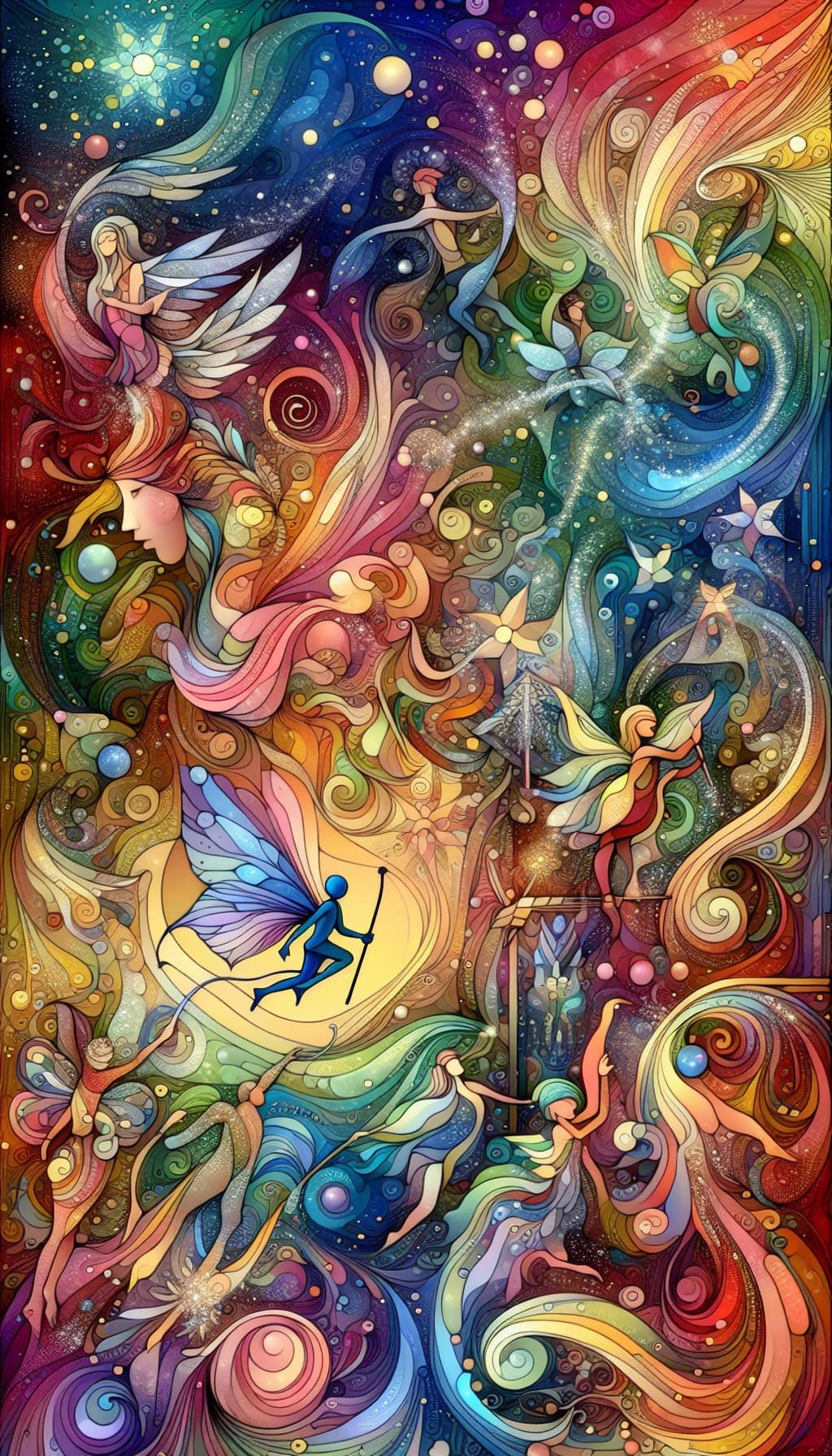 La Danse des Étoiles Éthérées