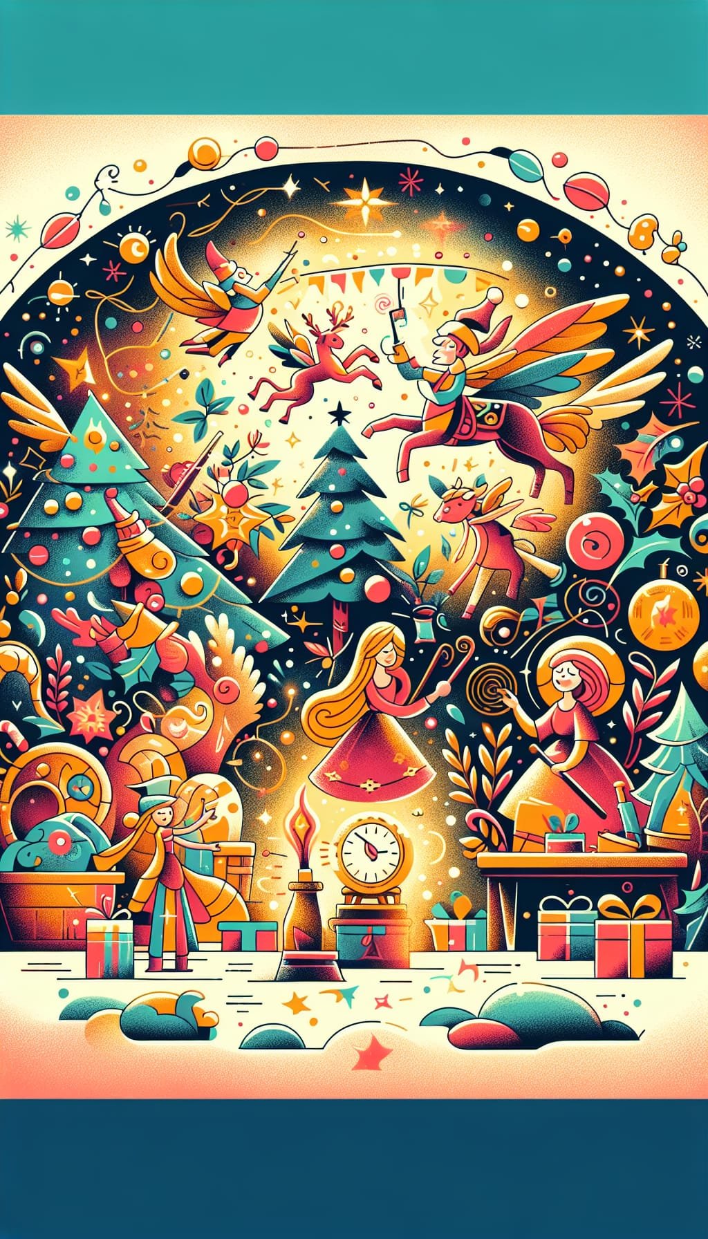 La Magie de Noël : Une Nuit Enchantée