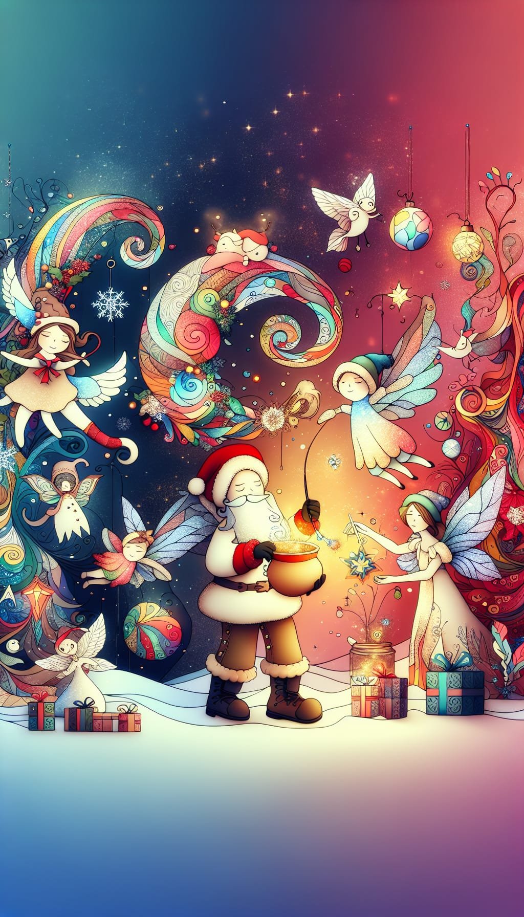 La Magie de Noël au Pays des Fées