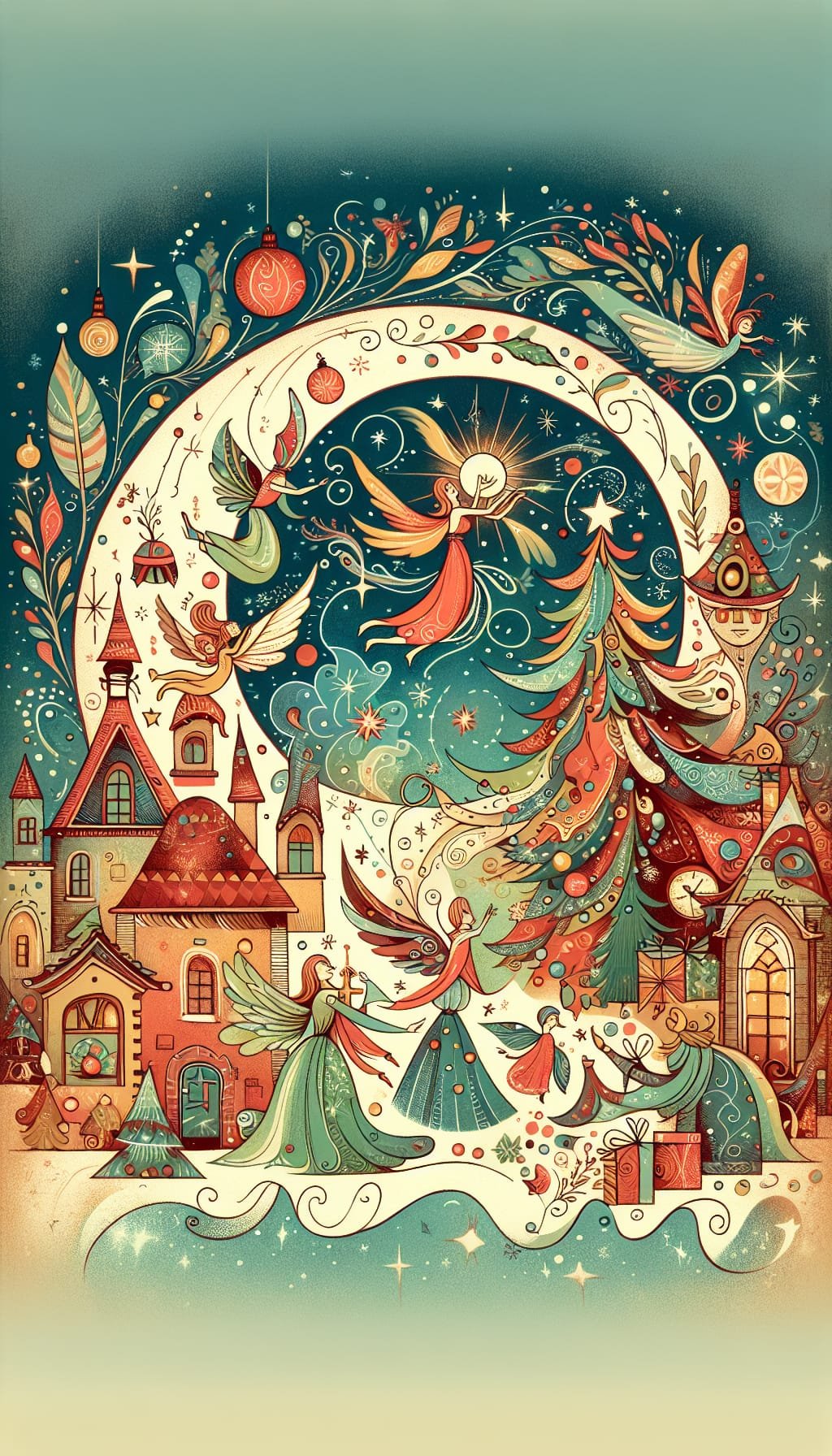 La Magie de Noël au Village Enchanté