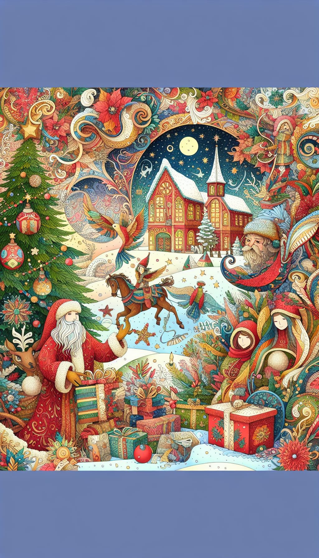 La Magie de Noël au Village Enchanté