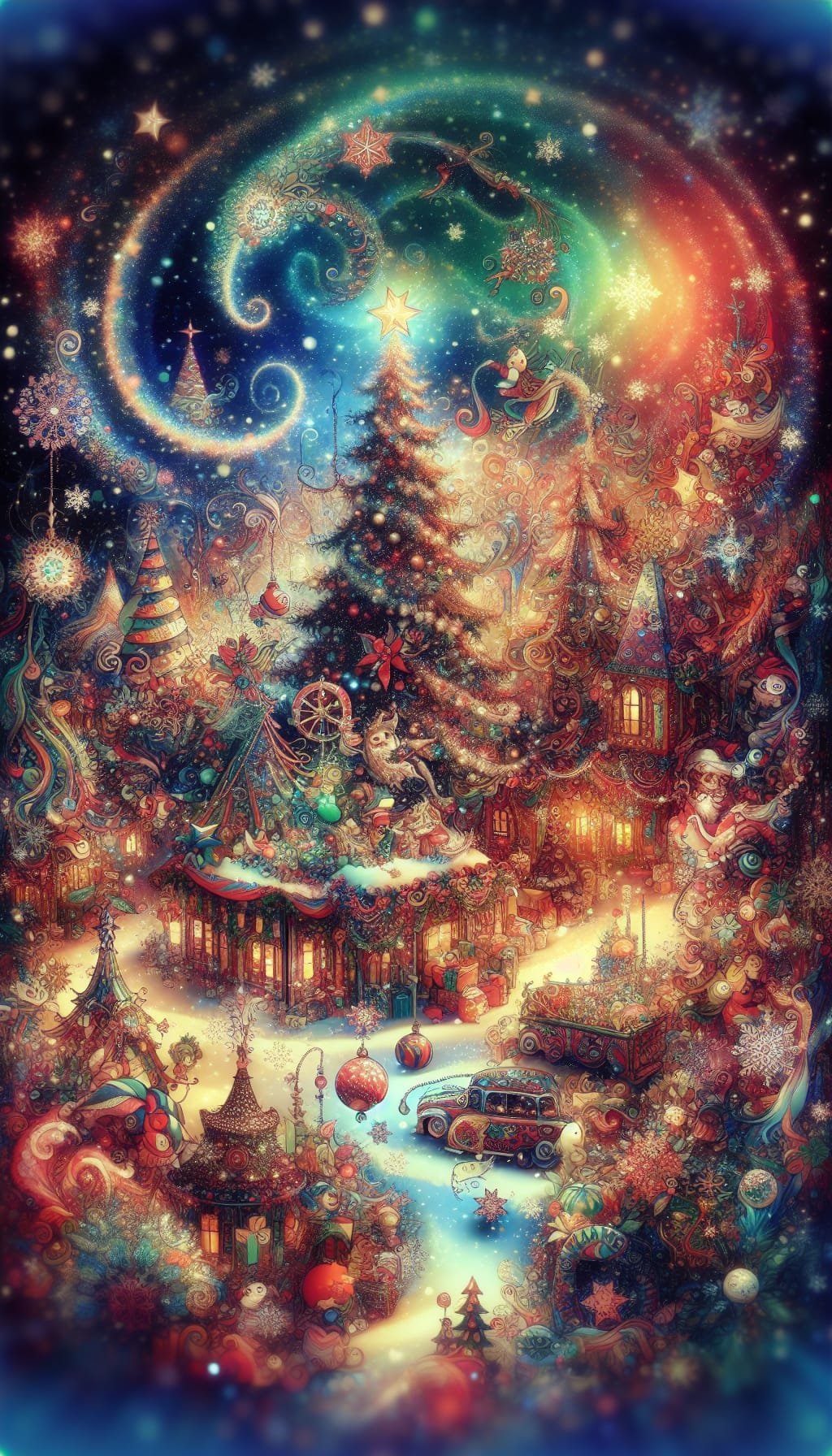 La Magie de Noël au Village Enchanté