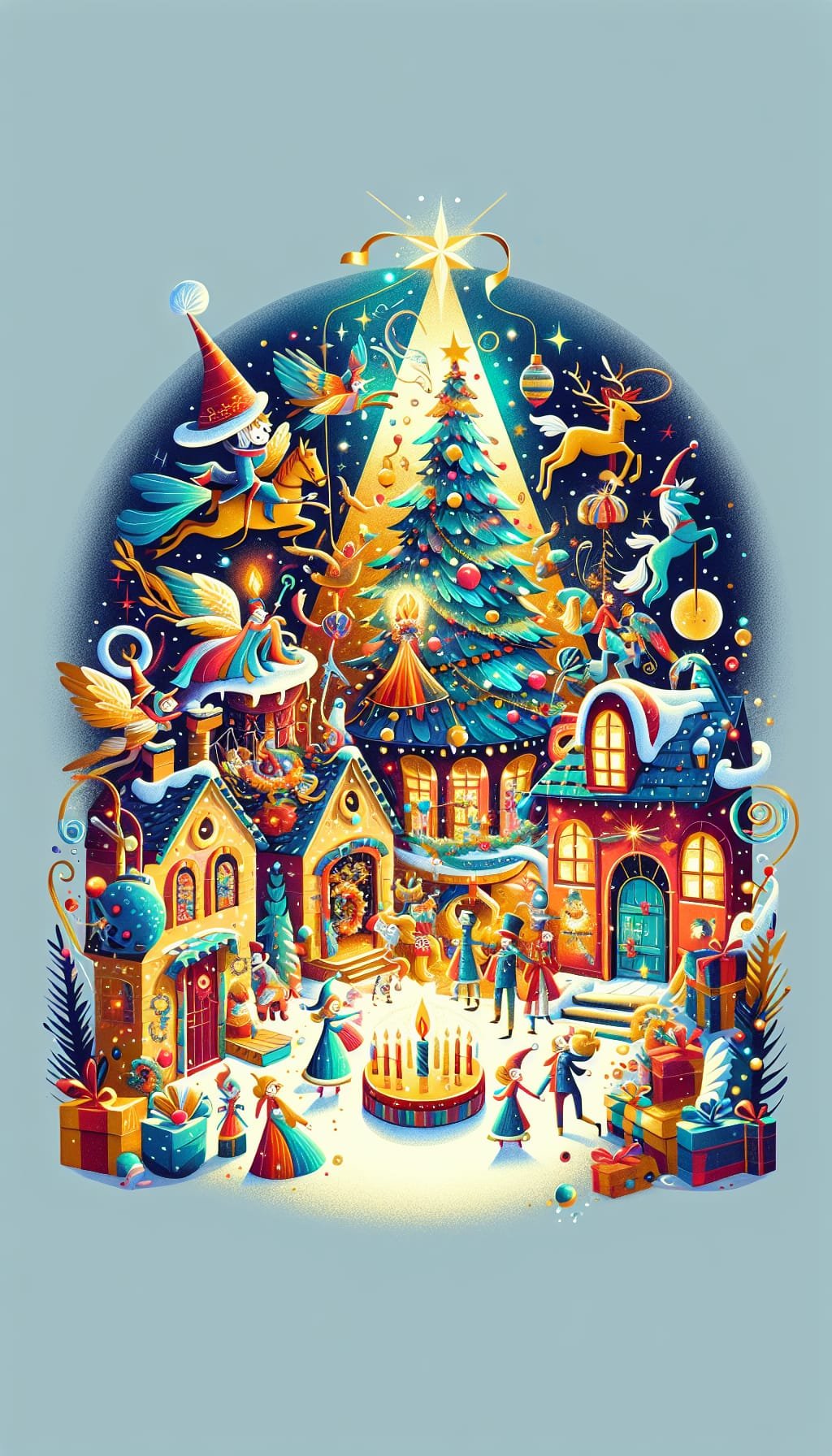 La Magie de Noël au Village Enchanté