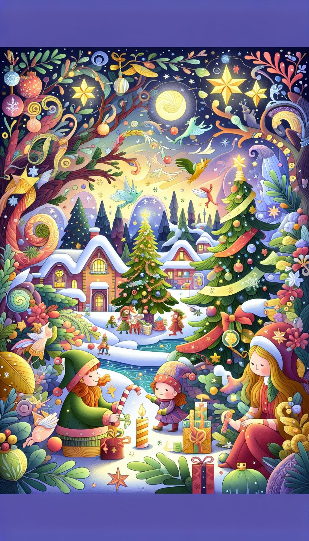 La Magie de Noël au Village Enchanté