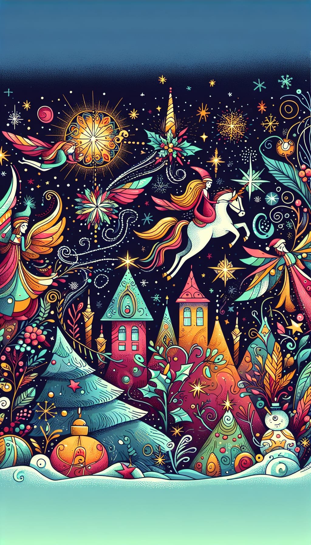 La Magie de Noël au Village Éternel