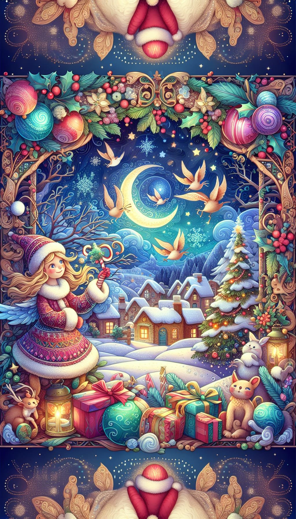 La Magie de Noël dans le Royaume des Anges