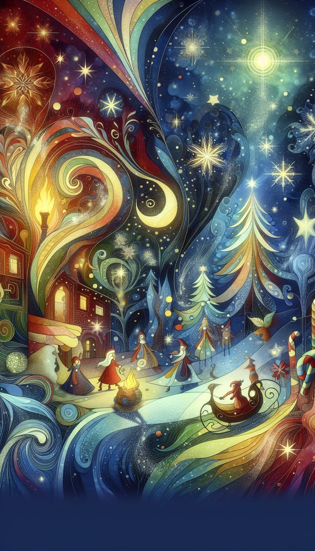 La Magie d'un Hiver Enchanté