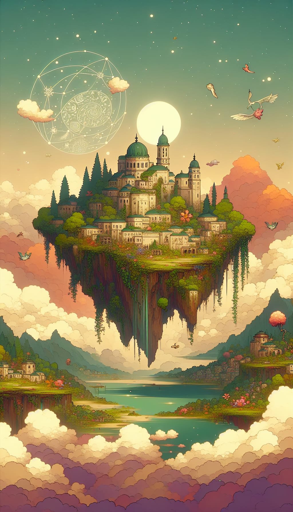 Le Ciel Élevé : Chroniques d'une Ville Suspendue