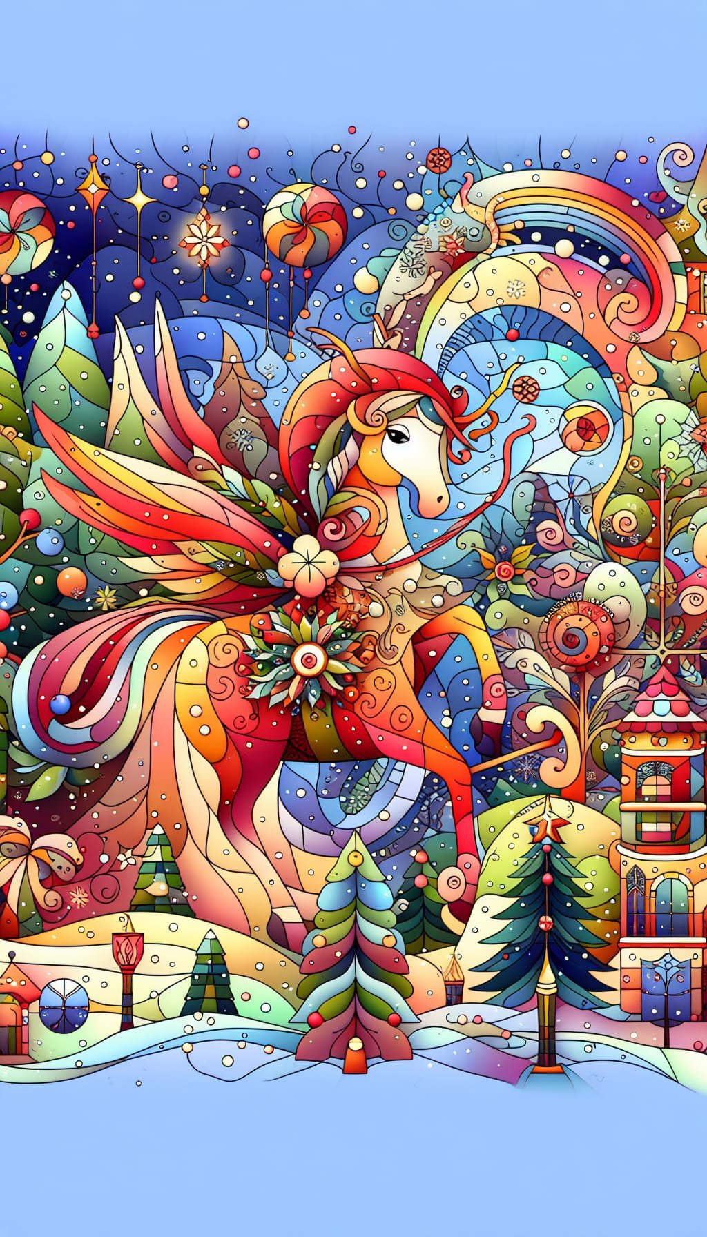 Le Voyage Enchanté du Cheval Ailé