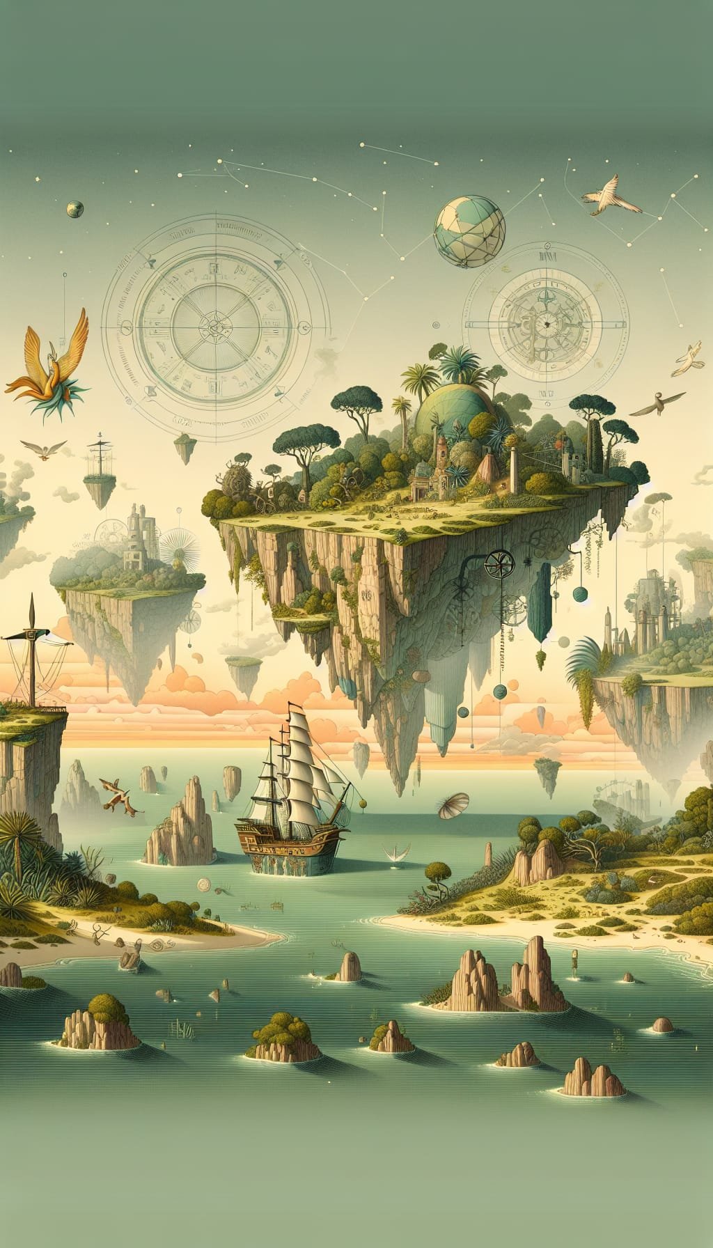 Les Cieux Éthérés : Voyage au-delà des Nuages