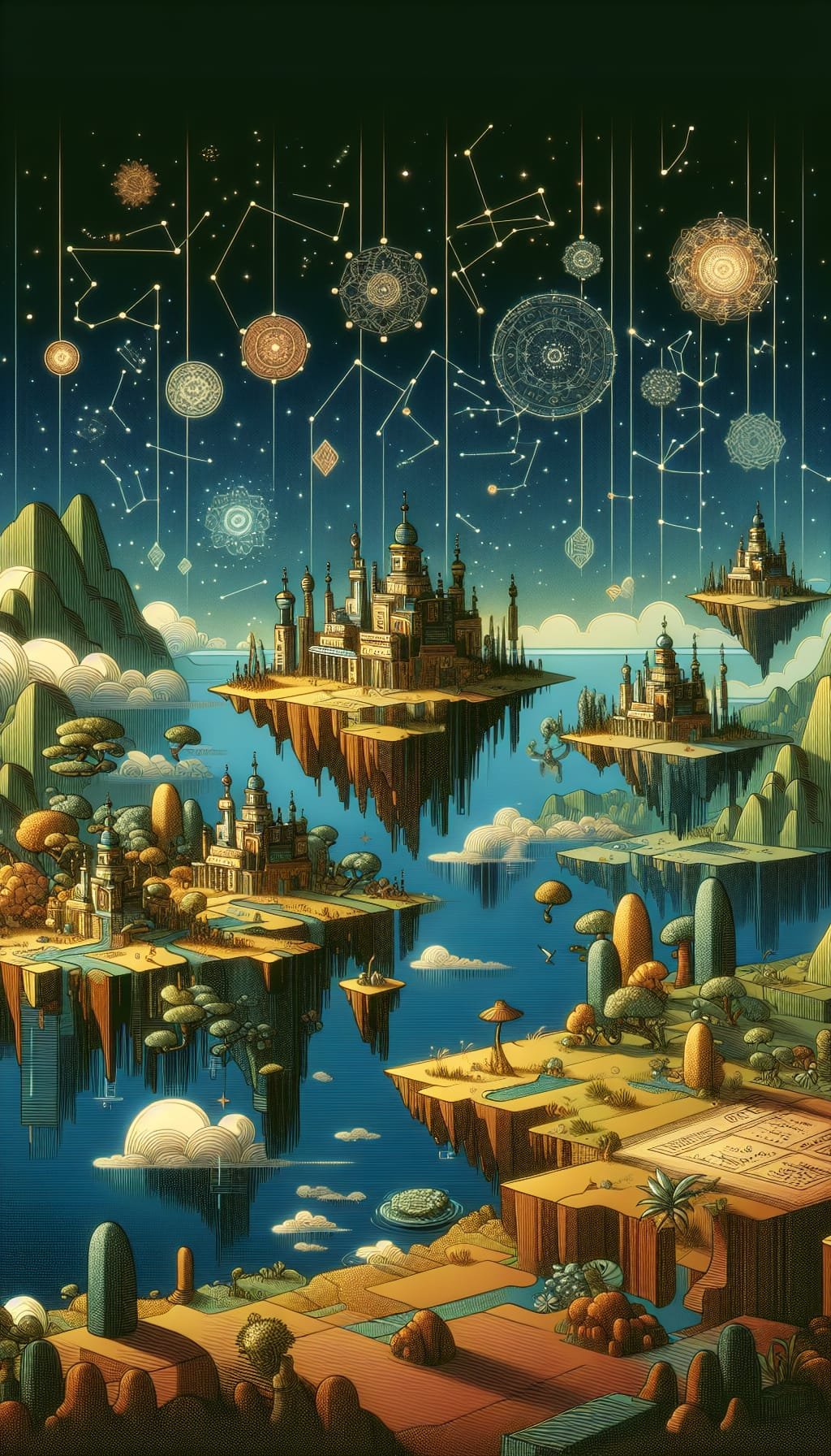 Les Cités Suspendues des Étoiles