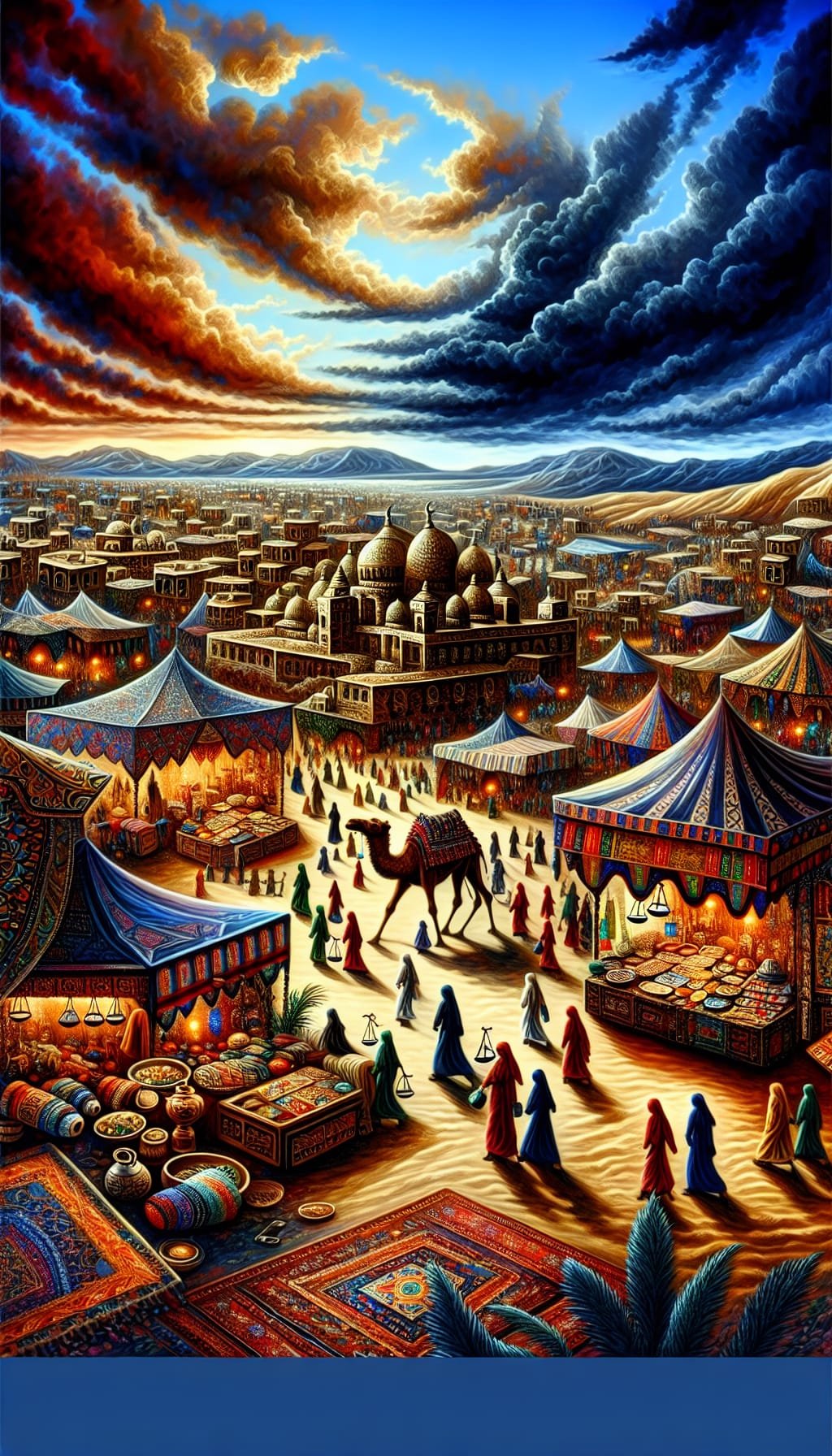 Les Échos du Souk: L'Ombre du Passé