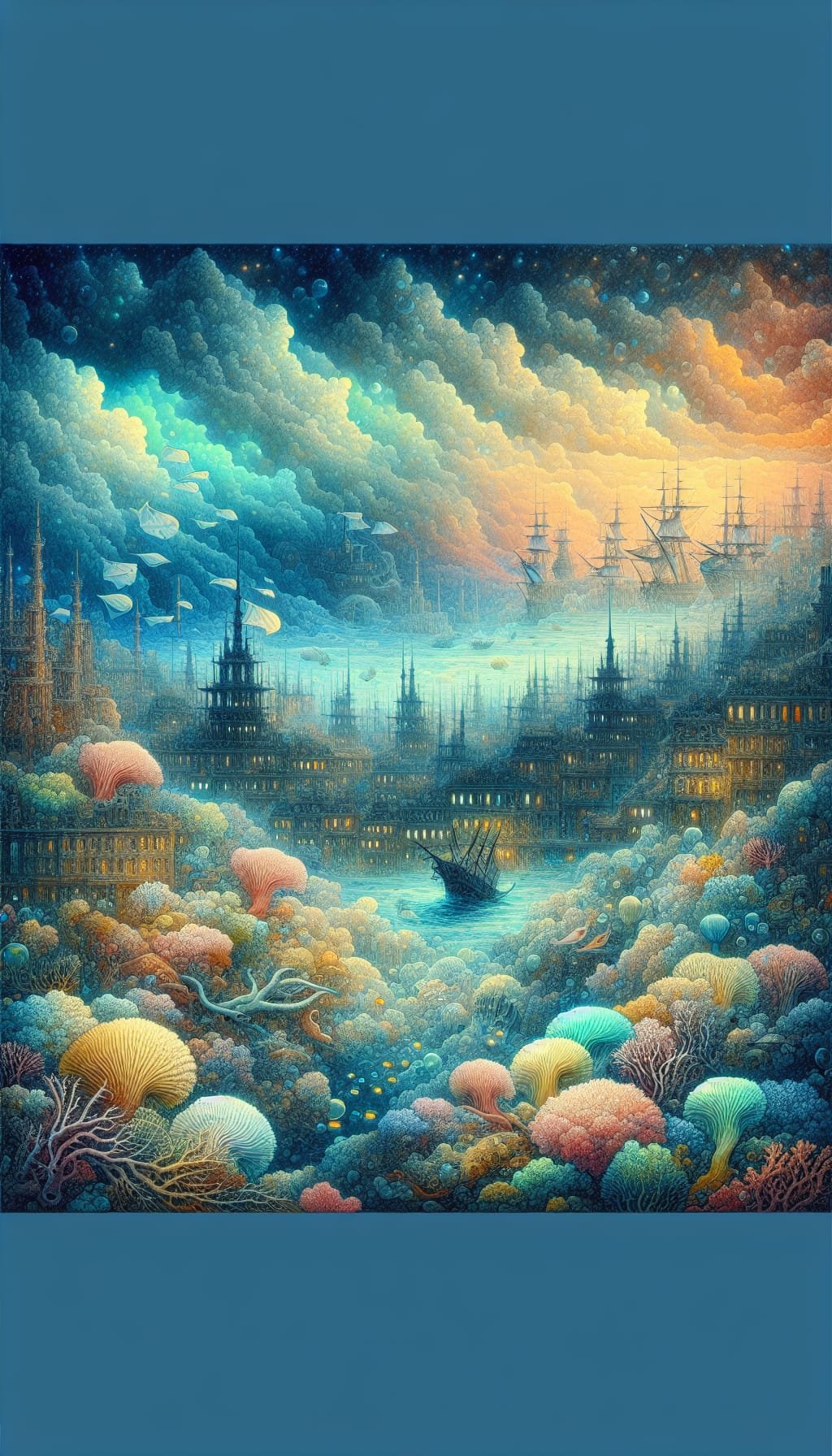 Les Mers Éclairées de Célestia