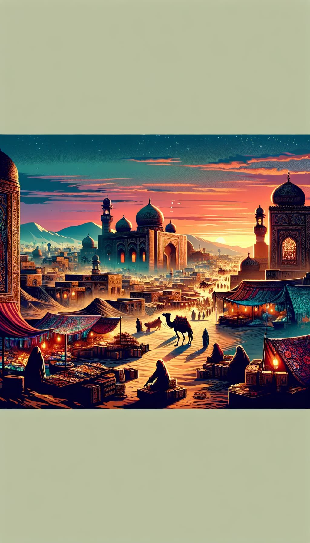 Les Mystères de la Lueur du Désert