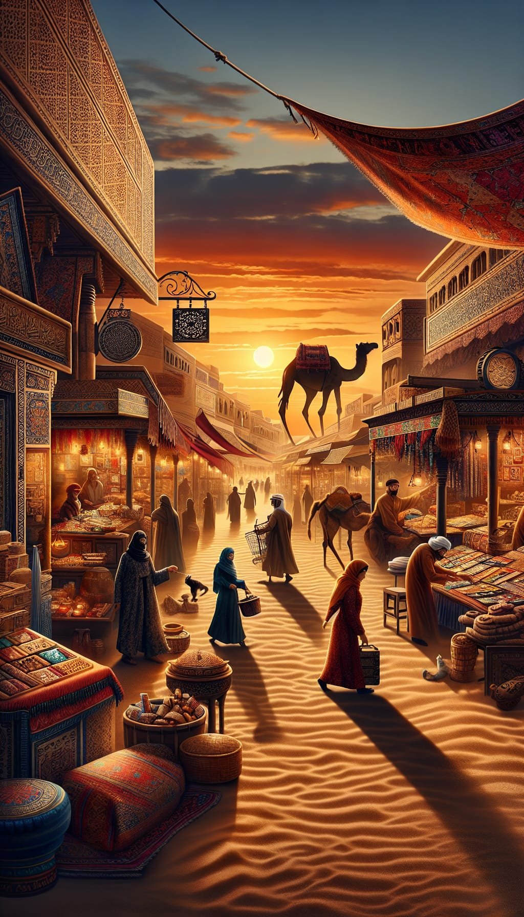 Les Mystères du Souk de l'Aube