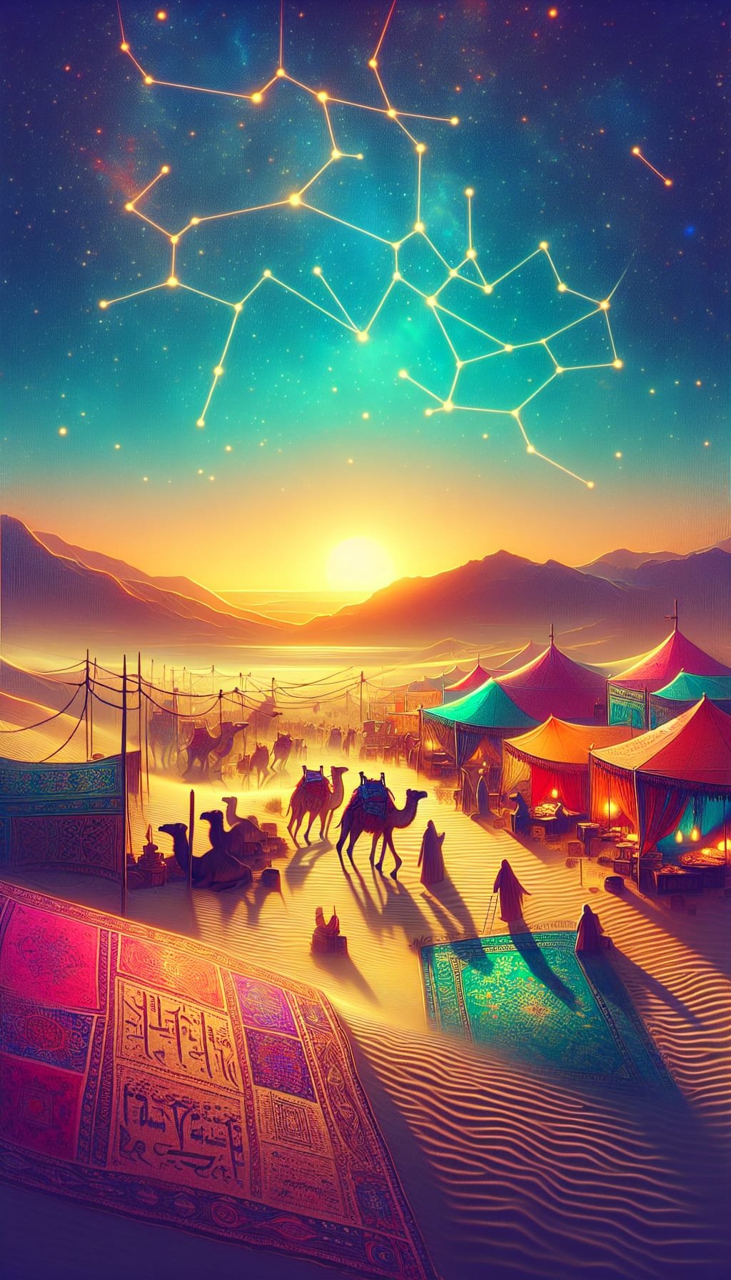 Sous les Étoiles du Désert