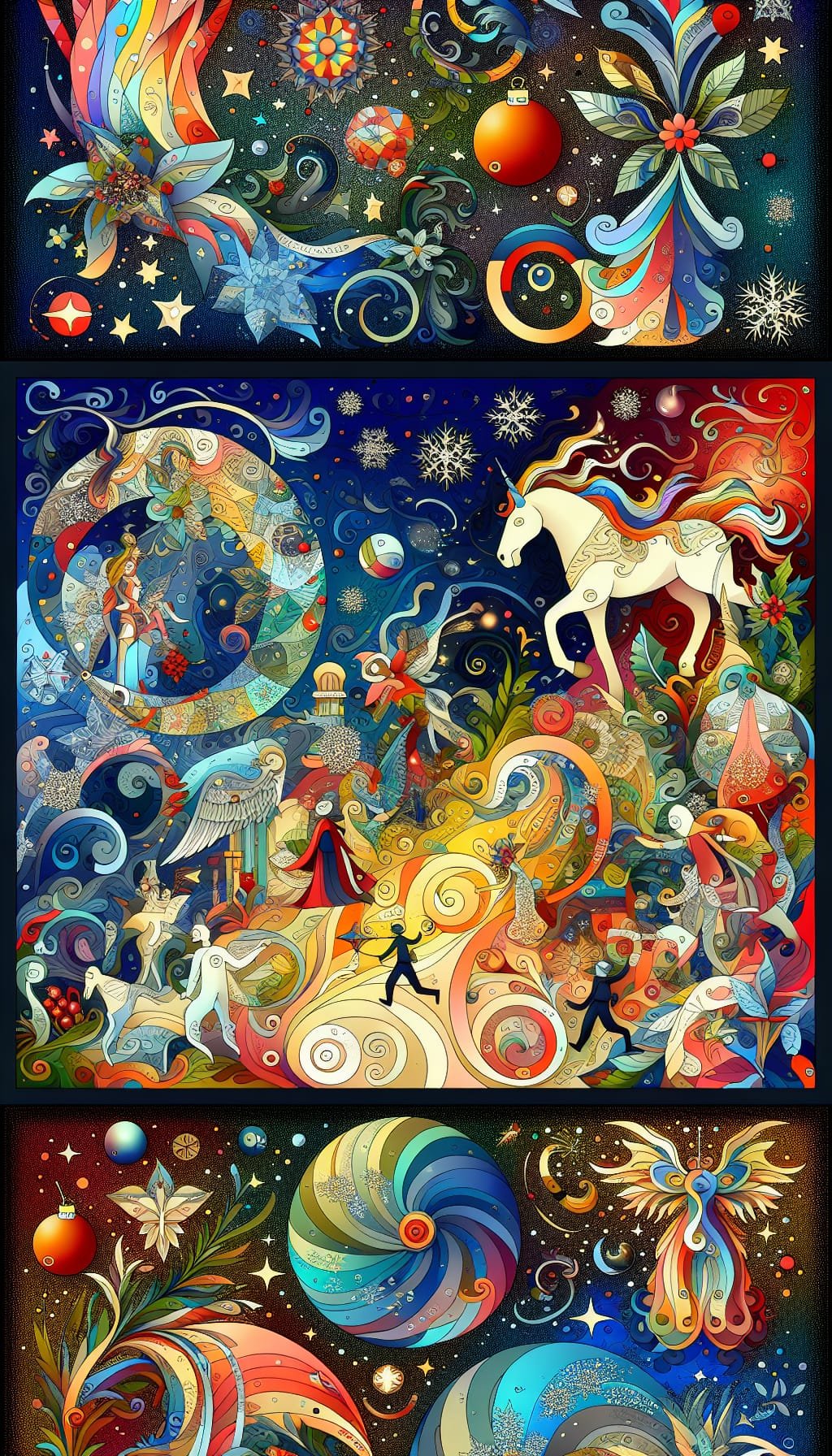 Voyage à travers les trois royaumes de l'imagination