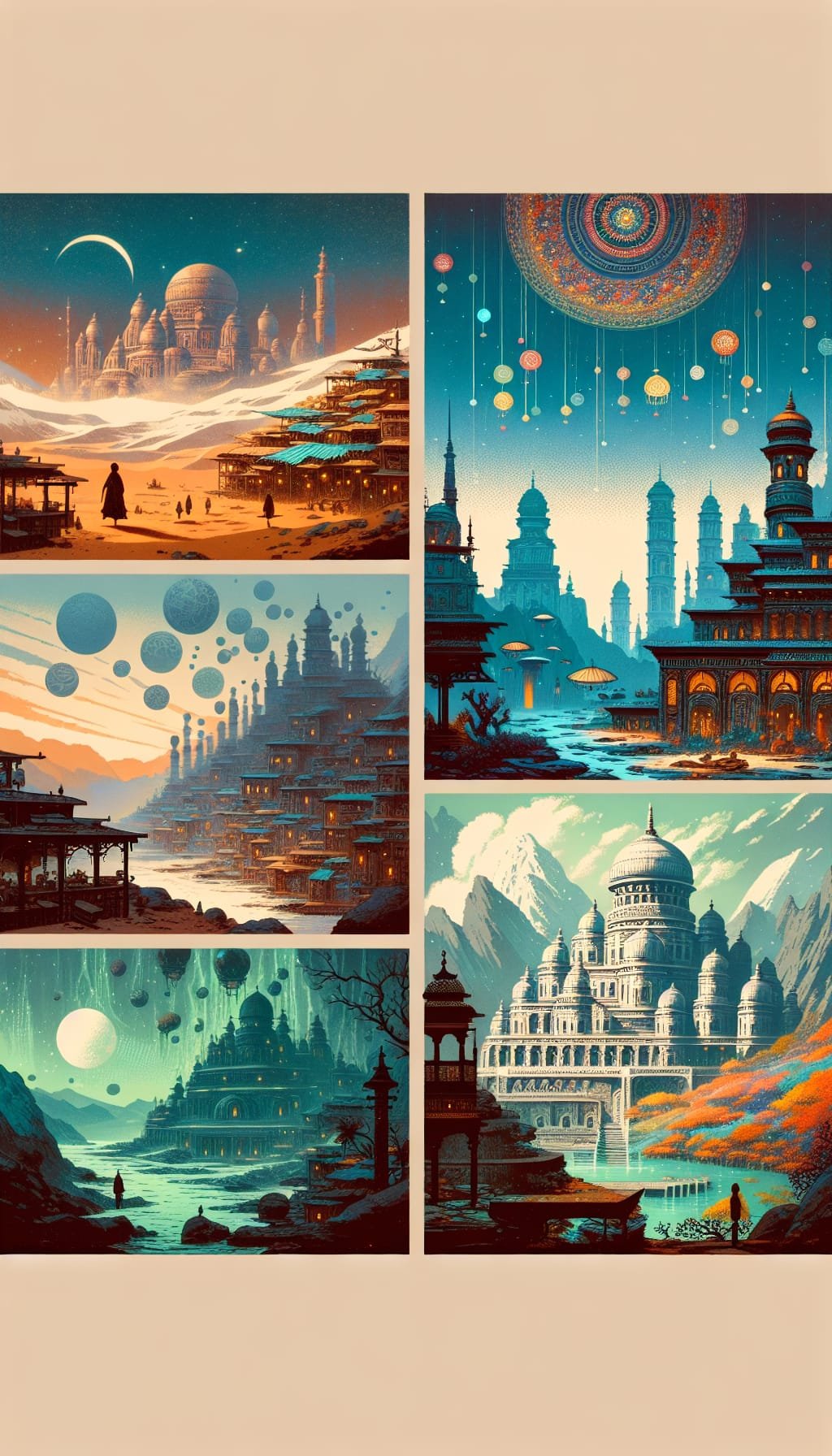 Voyages à travers les Cités Étoilées