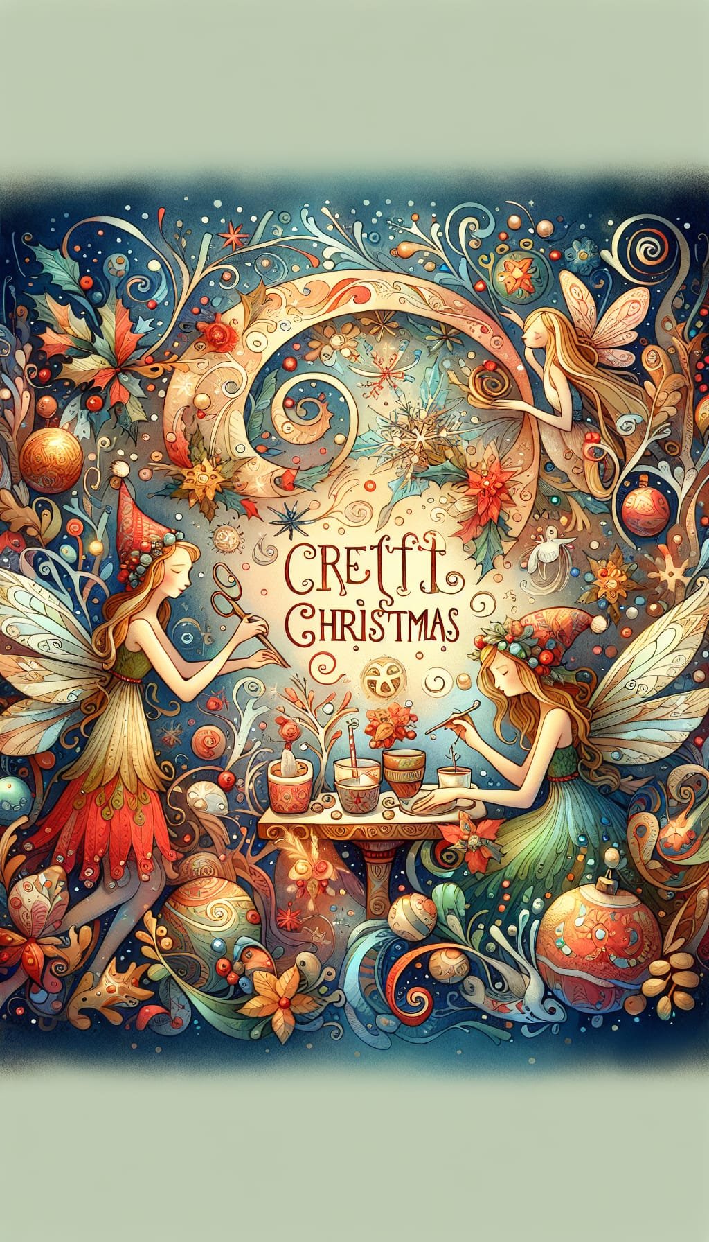 Whimsical Holiday Crafts with Fairies