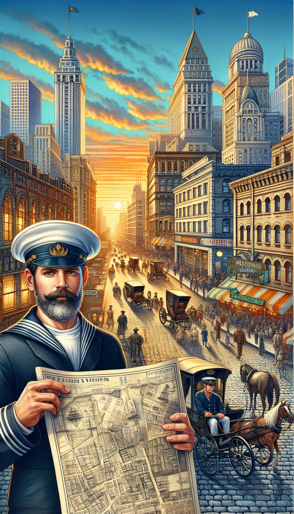 Aventuriers du Temps : Une Journée à New York au Début du XXe Siècle