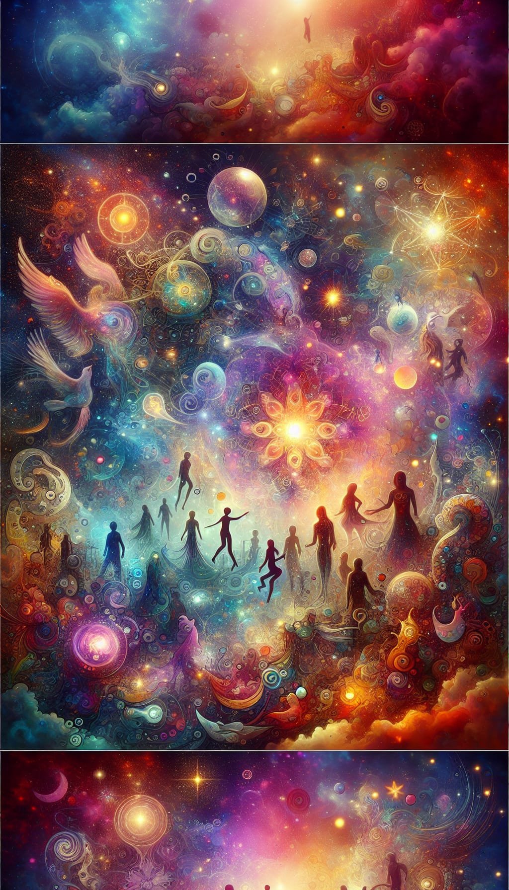 Cosmic Journeys: A Dance of Consciousness