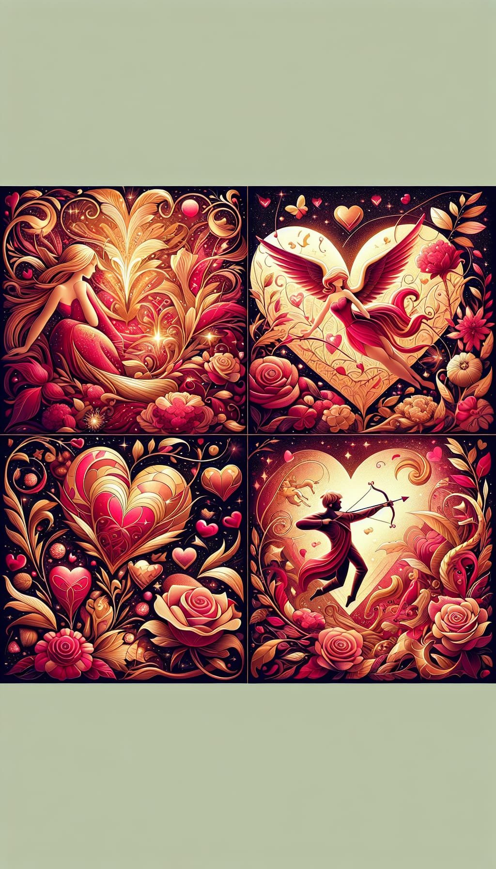 L’Amour en Quatre Vignettes – Histoire fictive