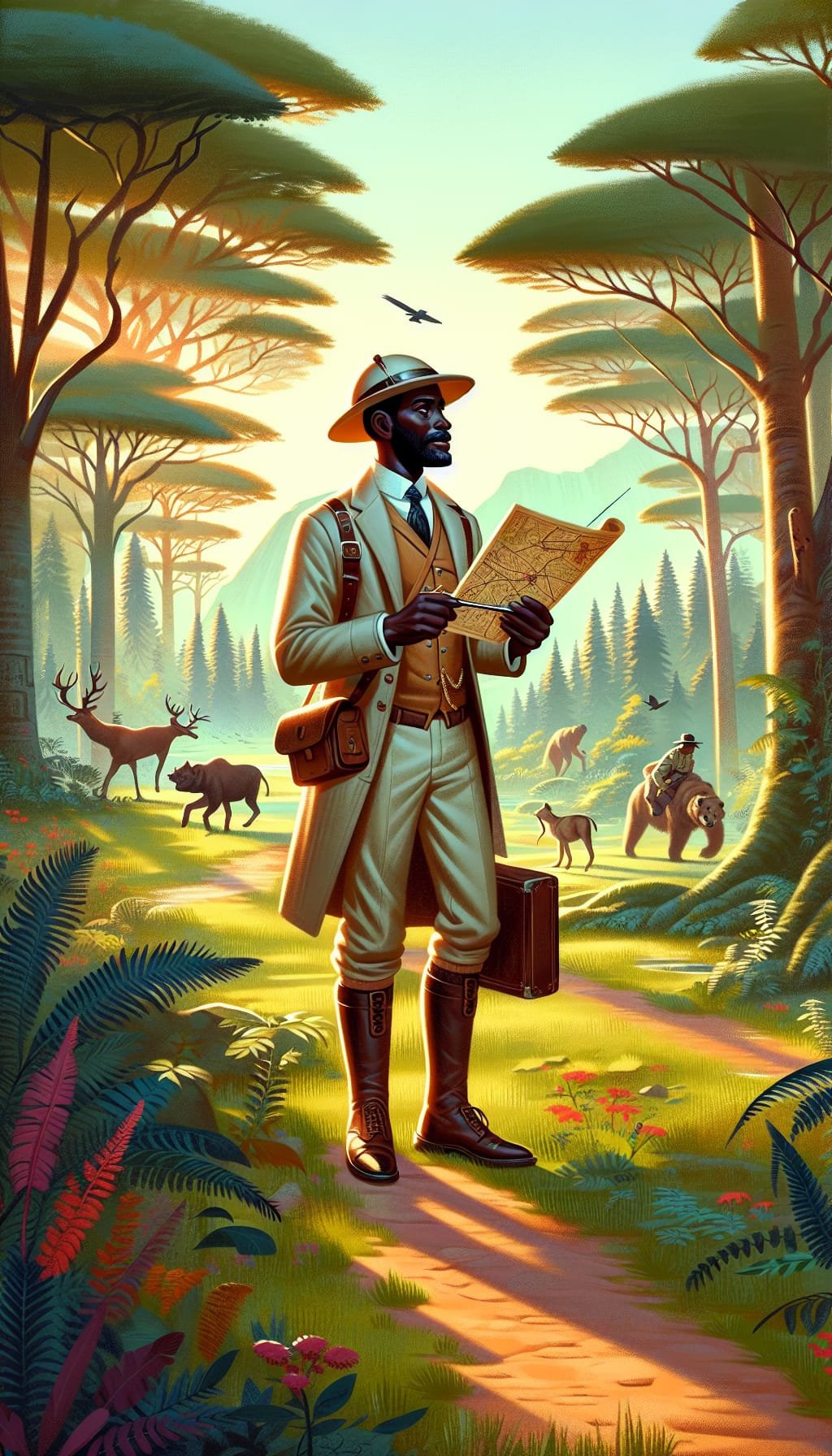 L'Aventurier et la Carte Mystérieuse